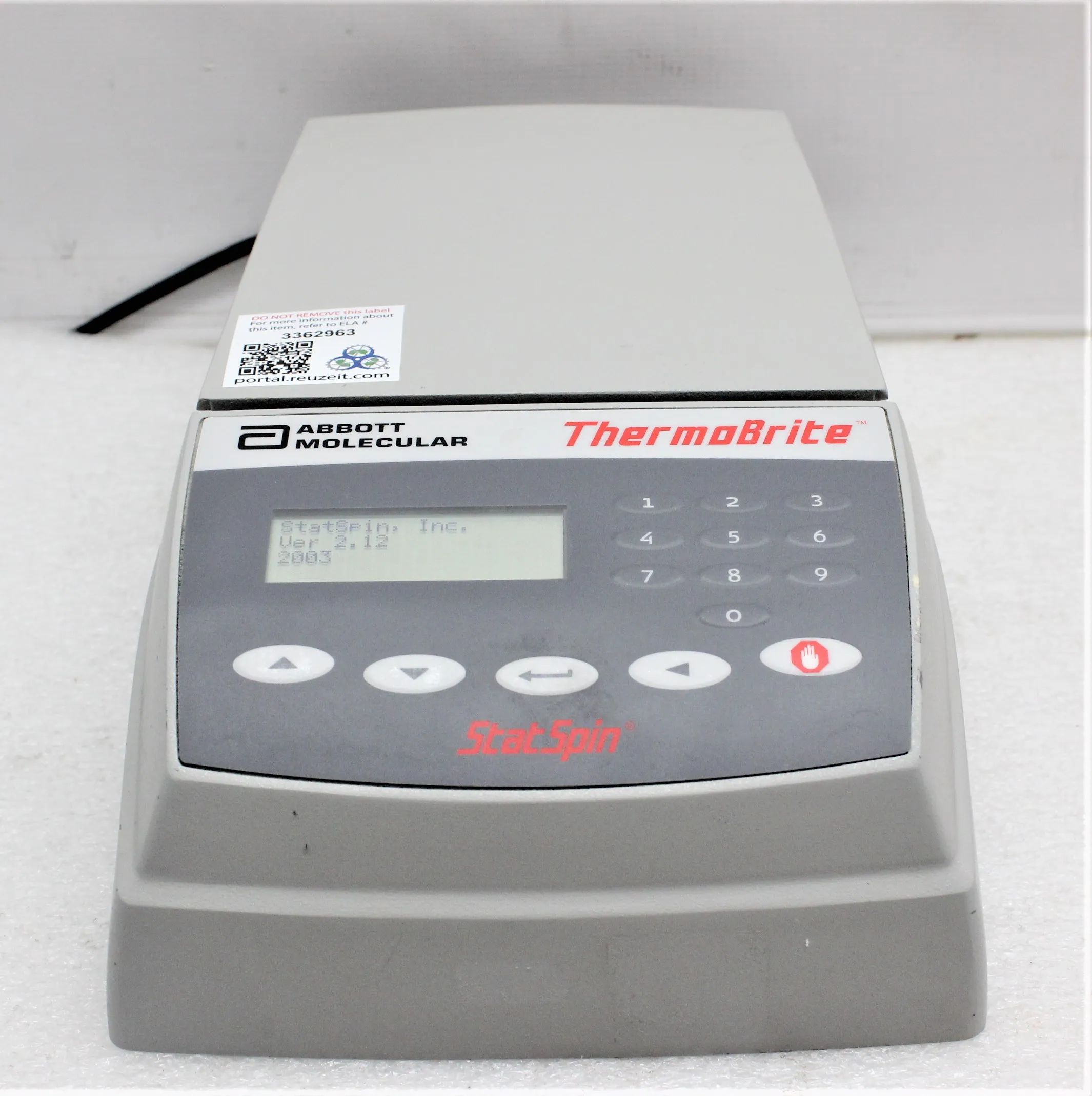 Abbott ThermoBrite StatSpin Used Hybridization System