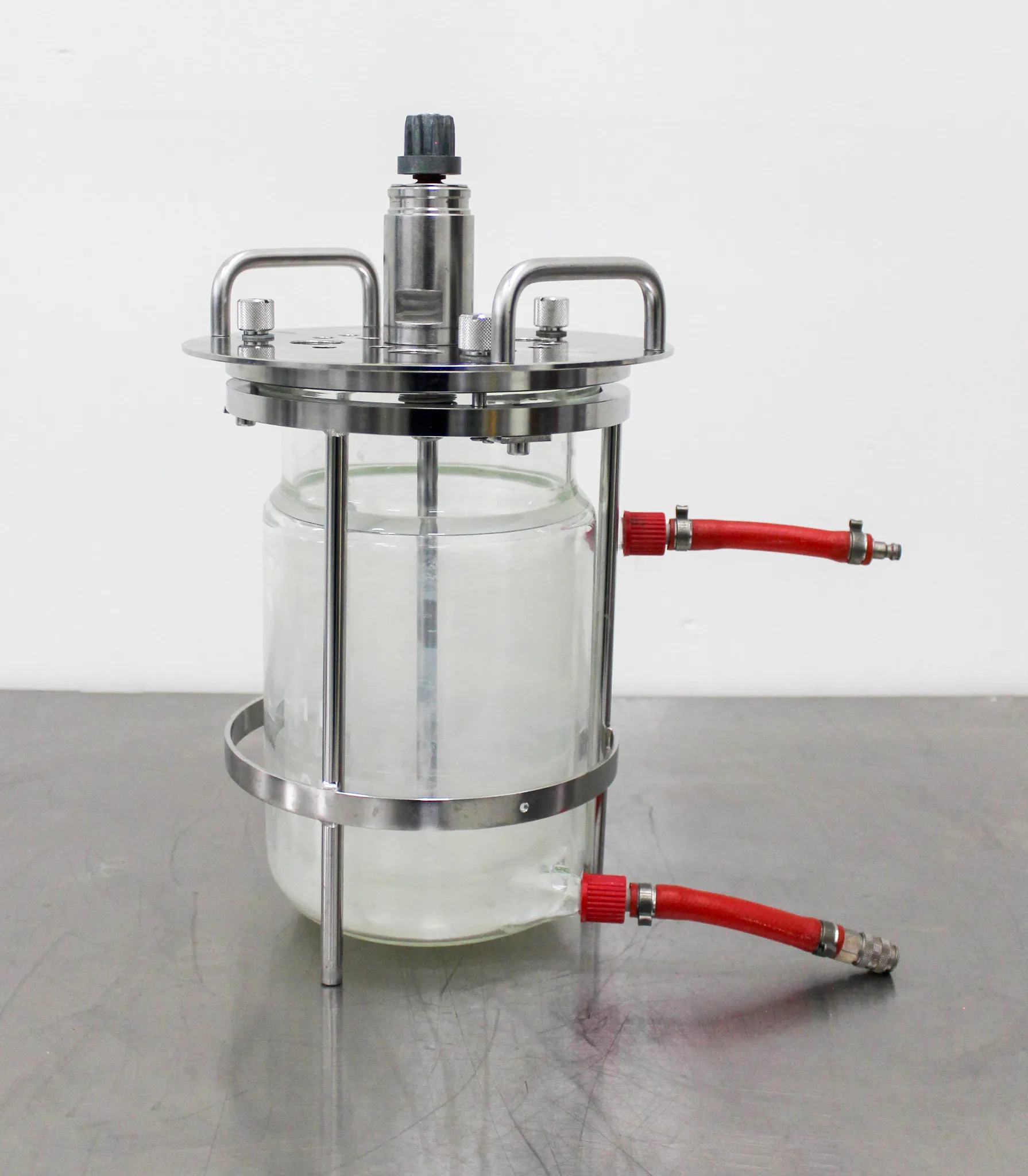 Sartorius Stedim Bioreactor Fermentation Reaction Vessel G12475 / 1,5L - Used Glass Vessel