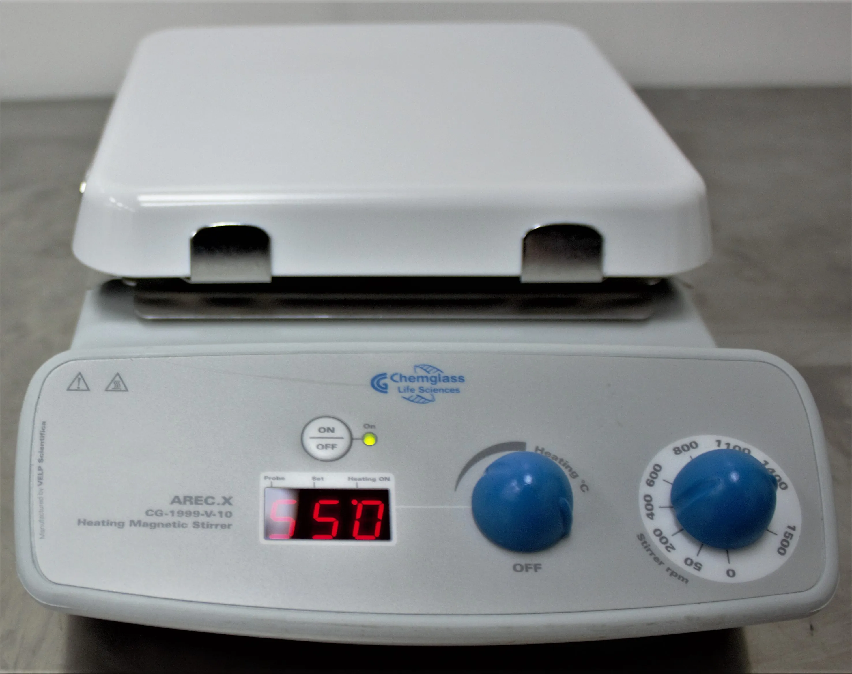 Velp Scientifica AREC.X Digital Ceramic Hot Plate Stirrers - Used in G (Good) condition, 30-Day Warranty