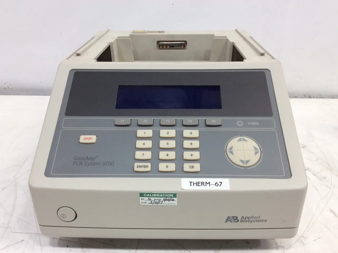 Applied Biosystems GeneAmp PCR System 9700 PCR Thermal Cycler