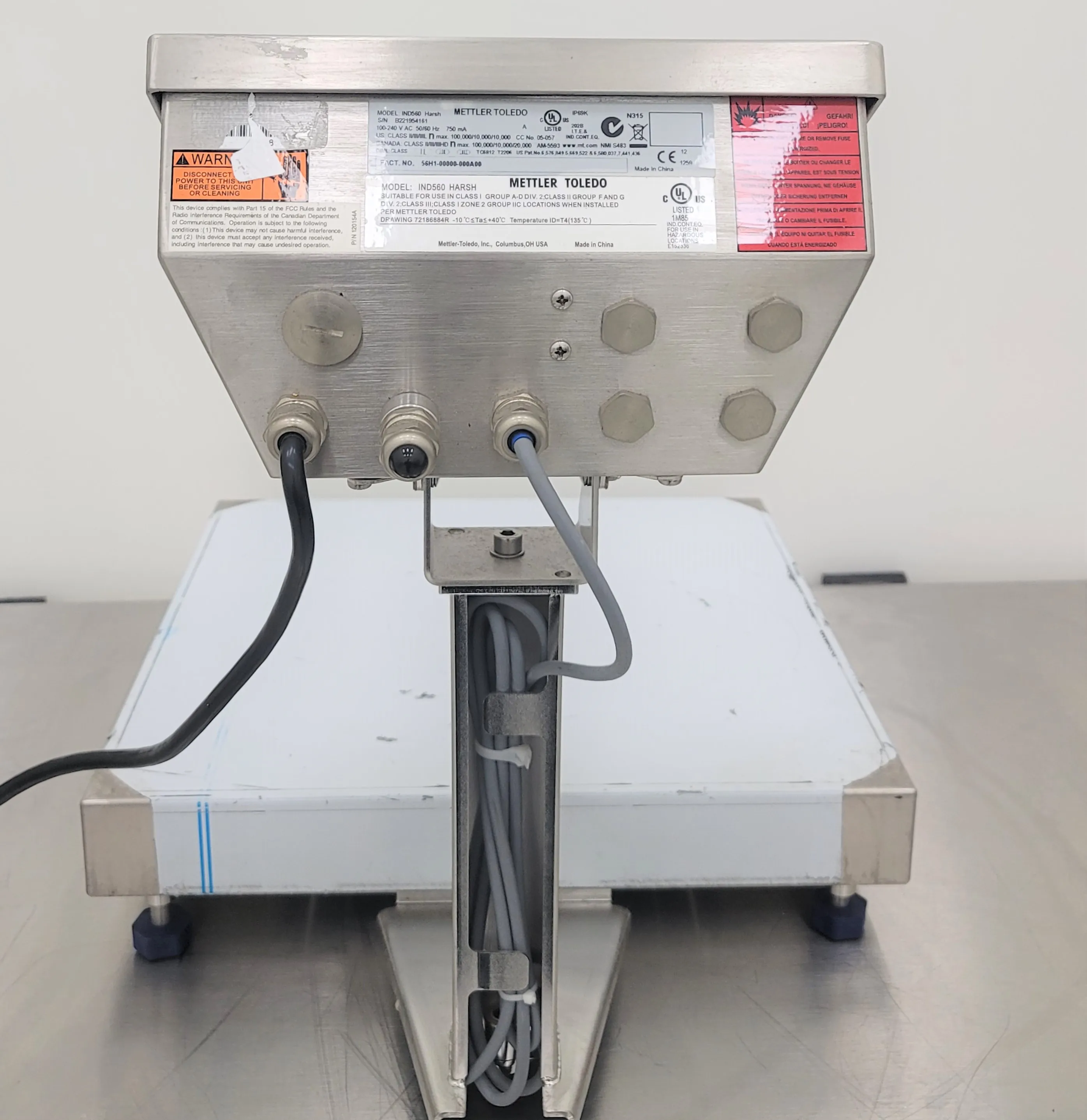 Mettler-Toledo IND560 Bench Scale / Floor Scale