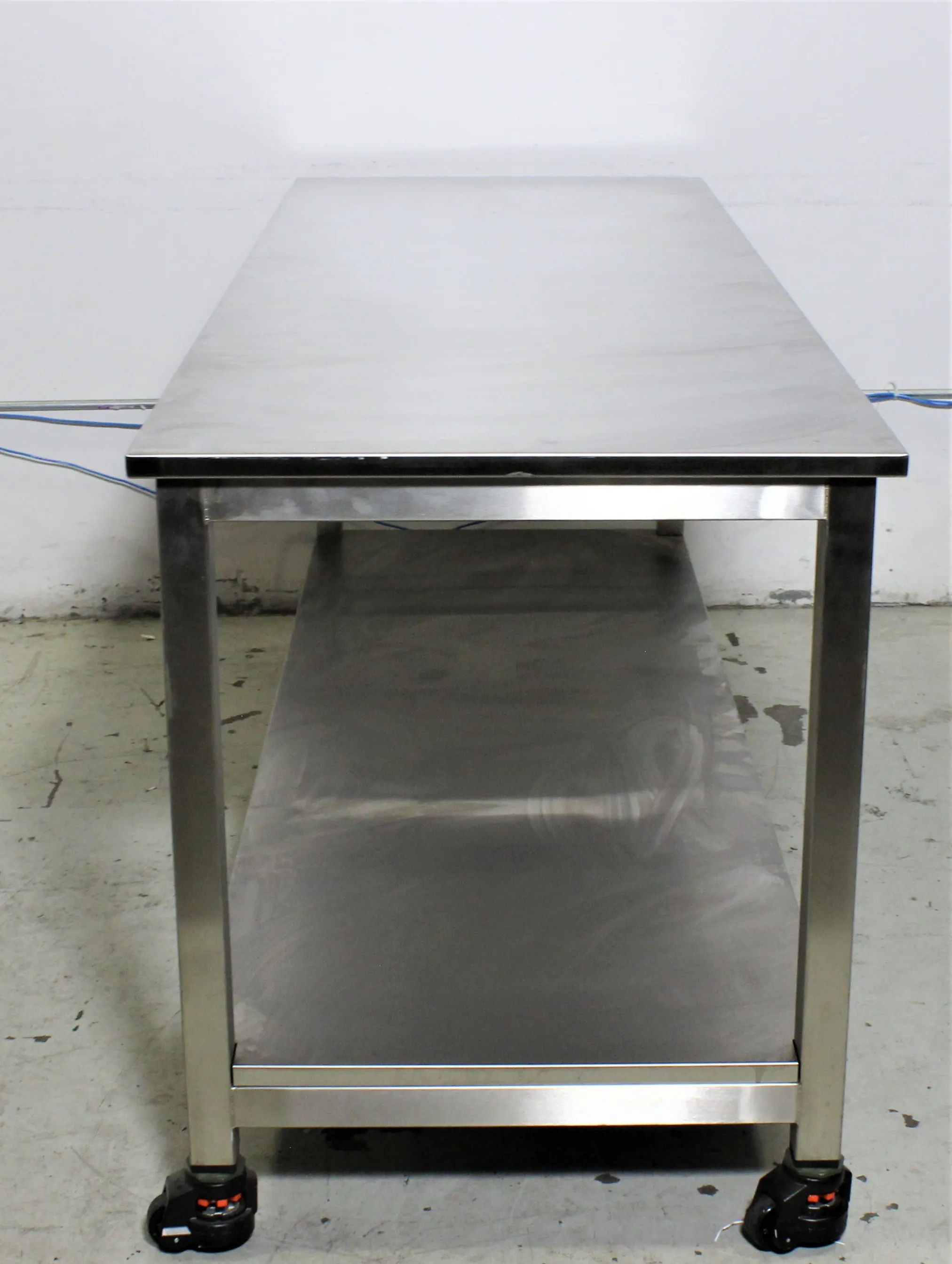 Used Clean Room Table - Stainless Steel - 84" x 30" x 34"