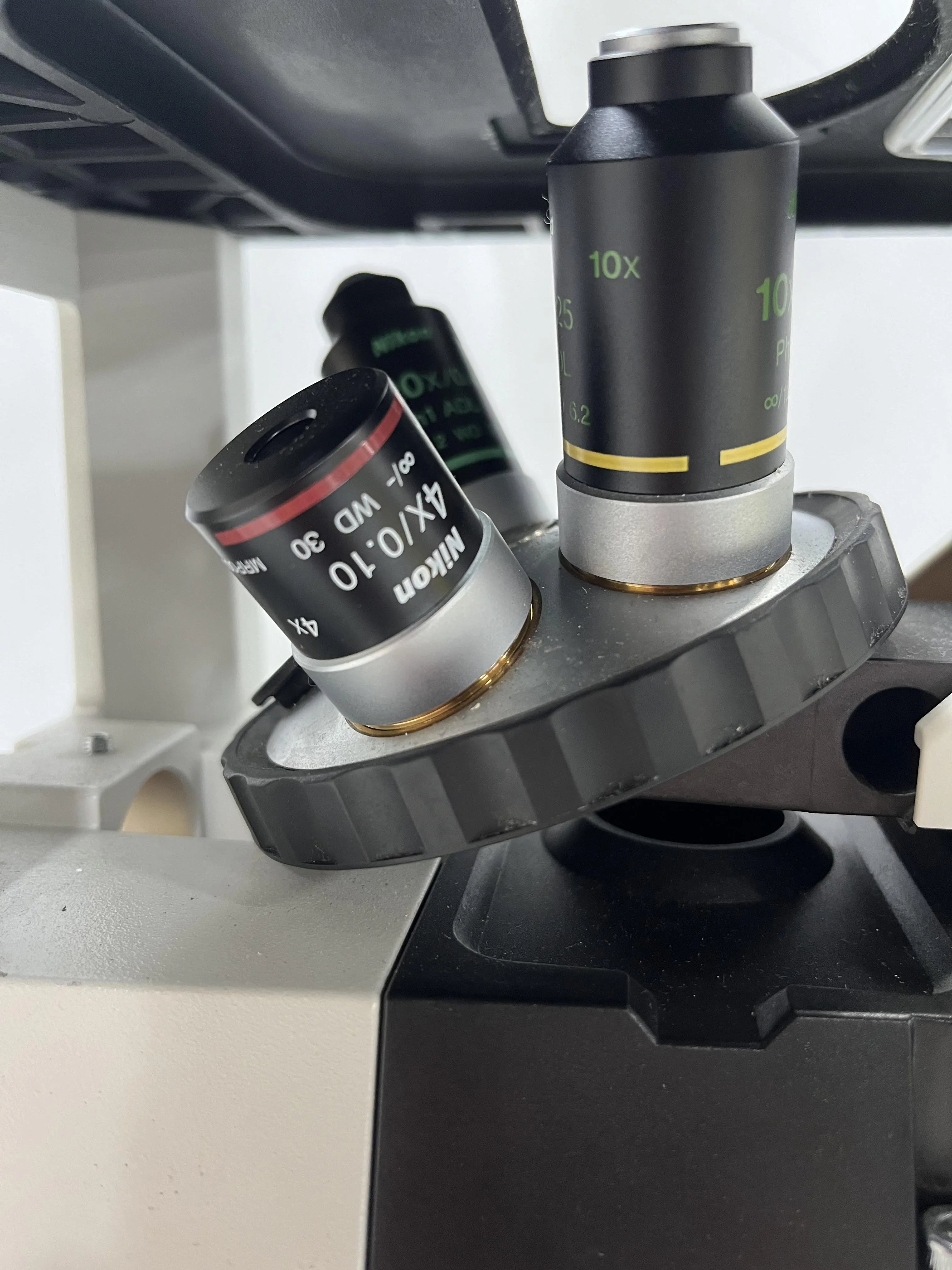 Nikon Eclipse TS100 Inverted Microscope with 4 Objectives