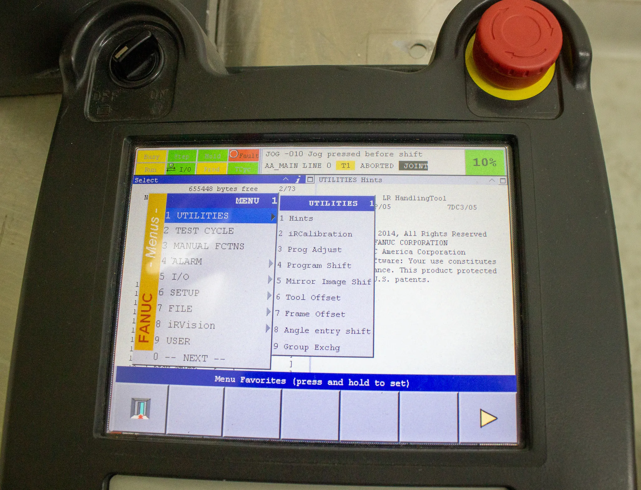 Used Fanuc Robot Arm LR Mate 200iD & R-30iB Mate Controller