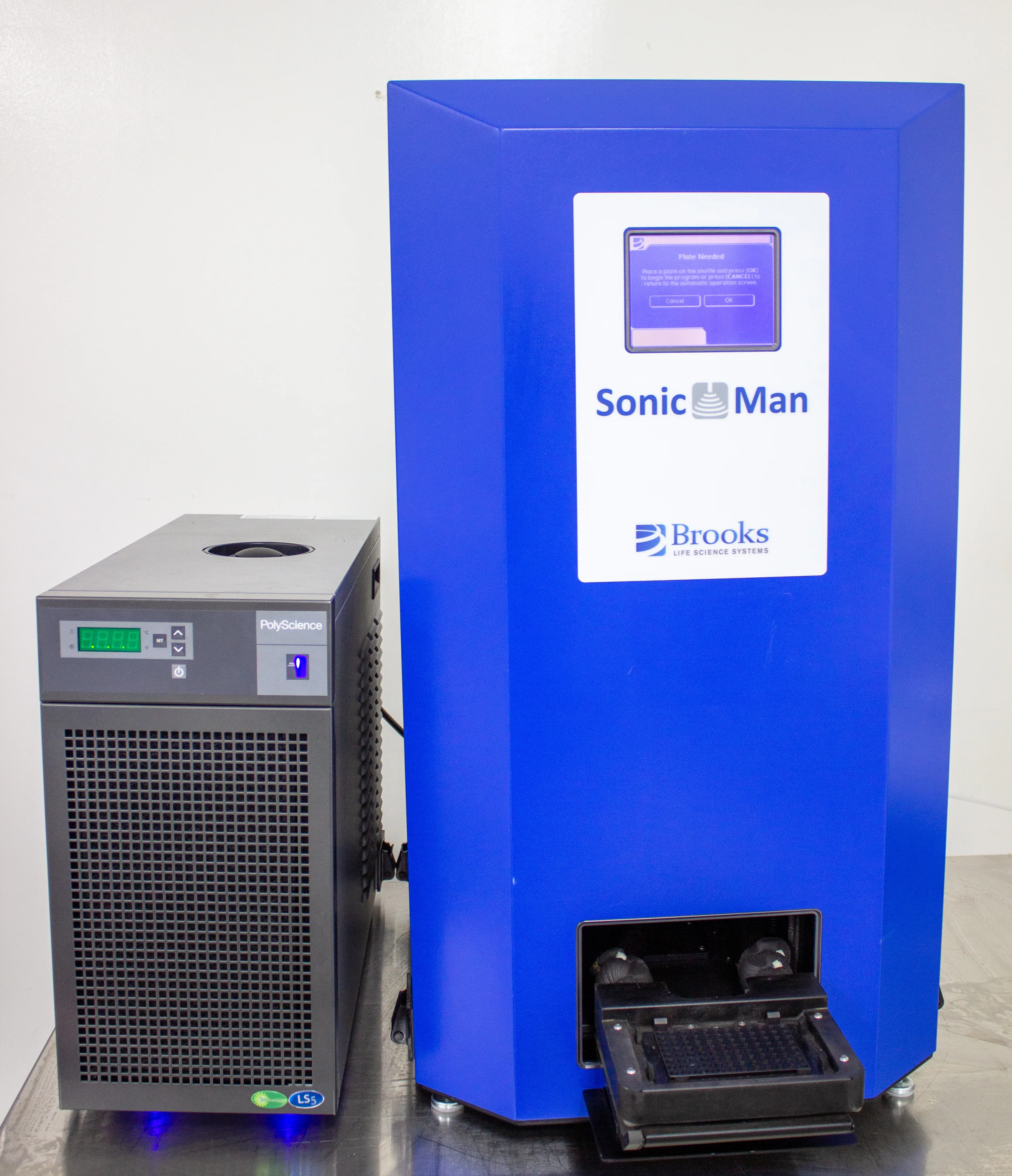 Brooks Sonic Man SCM1000-4 Microplate & Tube Based Sample Preparation w/ Chiller