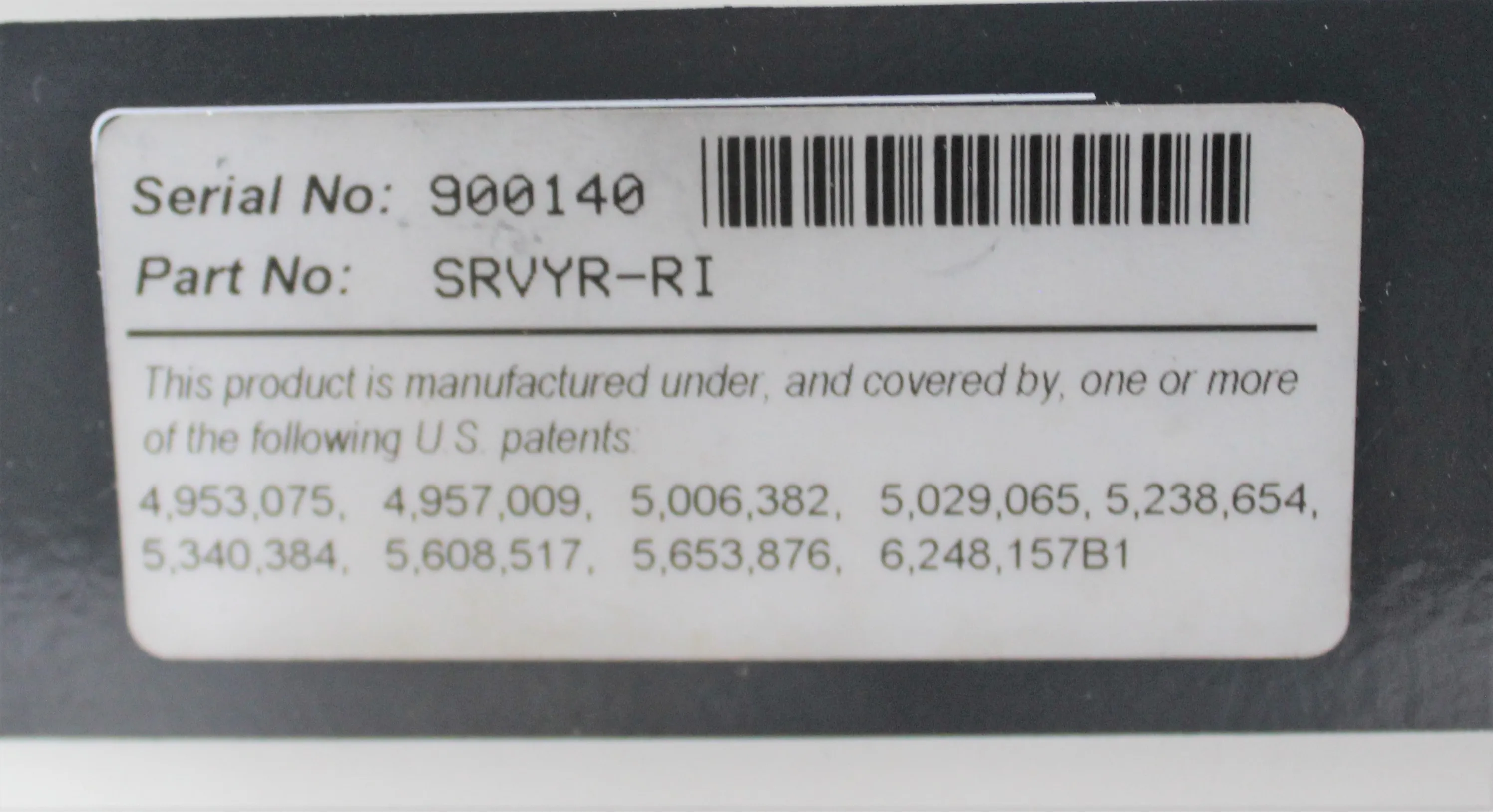 Thermo Scientific Finnigan Surveyor RI Plus Detector - Used HPLC Refractive Index Detector 230V 50Hz/60Hz