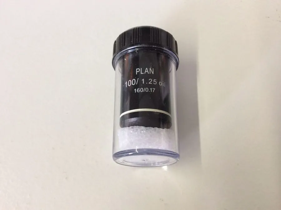 Fisher Scientific PMCP-OP100 Microscope Objective Lens PLAN 100/ 1.25 oil 160/0.17