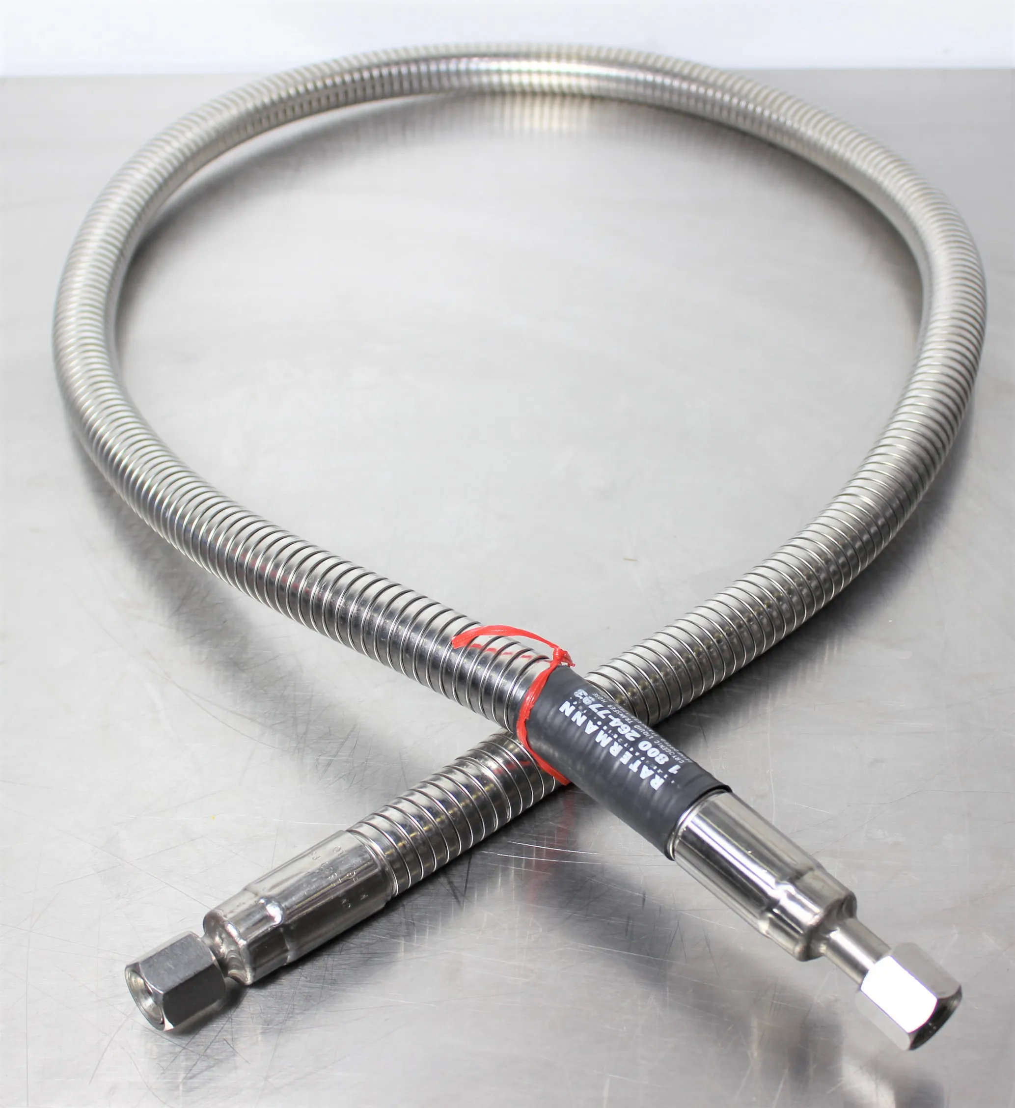 Ratermann Cryogenic Liquid Transfer Hose 70 Inch - Used Laboratory Accessory