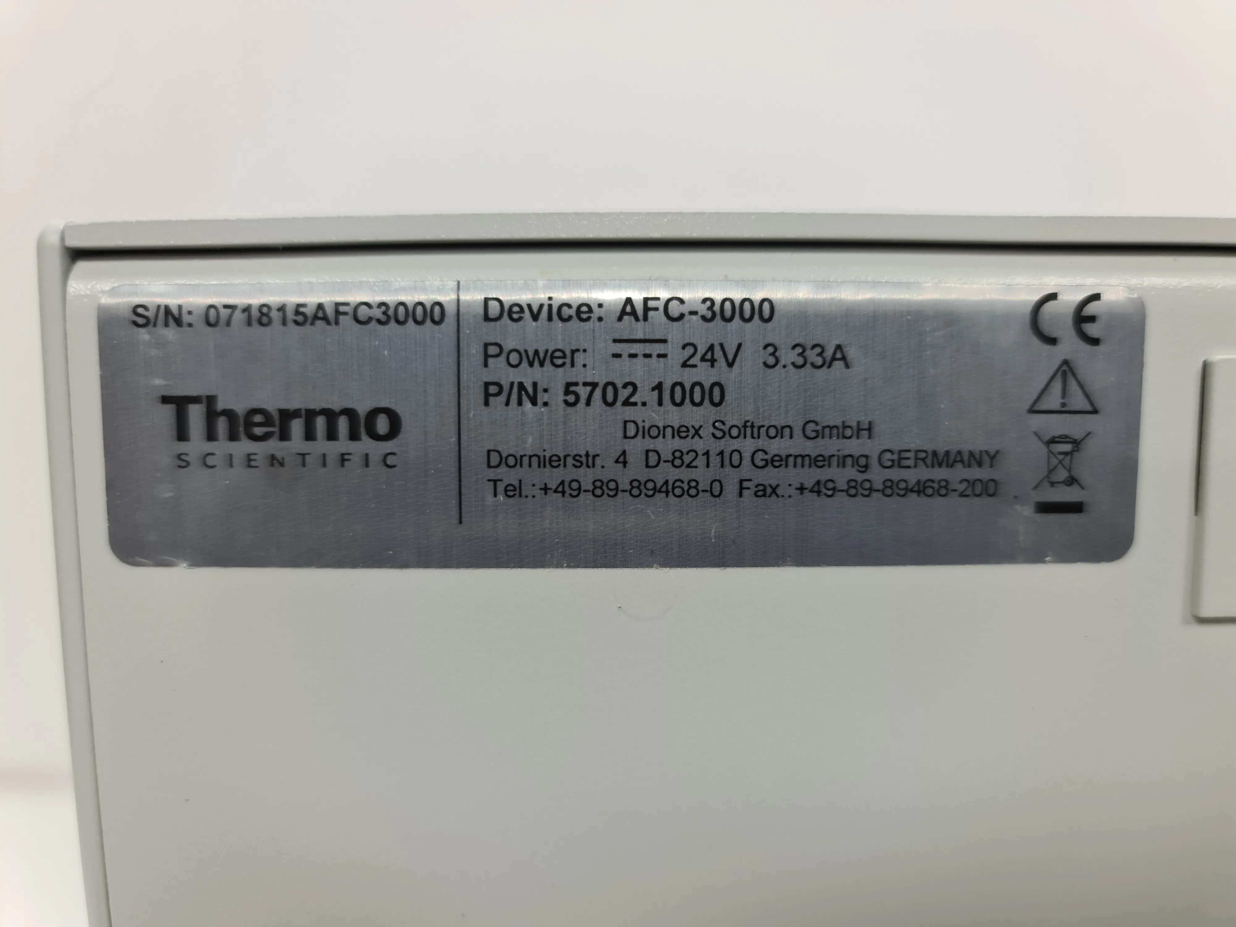 Thermo Scientific Dionex UltiMate 3000 Automated Fraction Collector AFC-3000