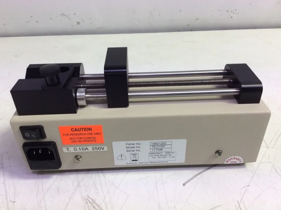 Fisher Scientific Syringe Pump Model 78-0100I - Used Laboratory Equipment