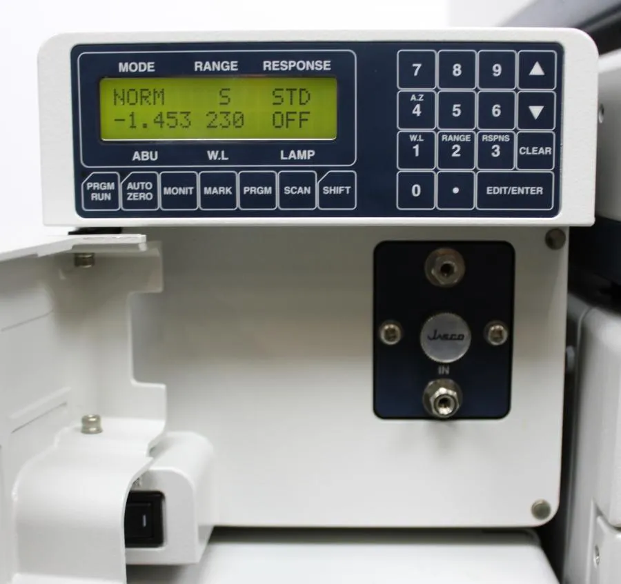 JASCO HPLC SYSTEM includes:PU-2089,UV-2075,LC-NET II/ADC,Manual Sample Injector