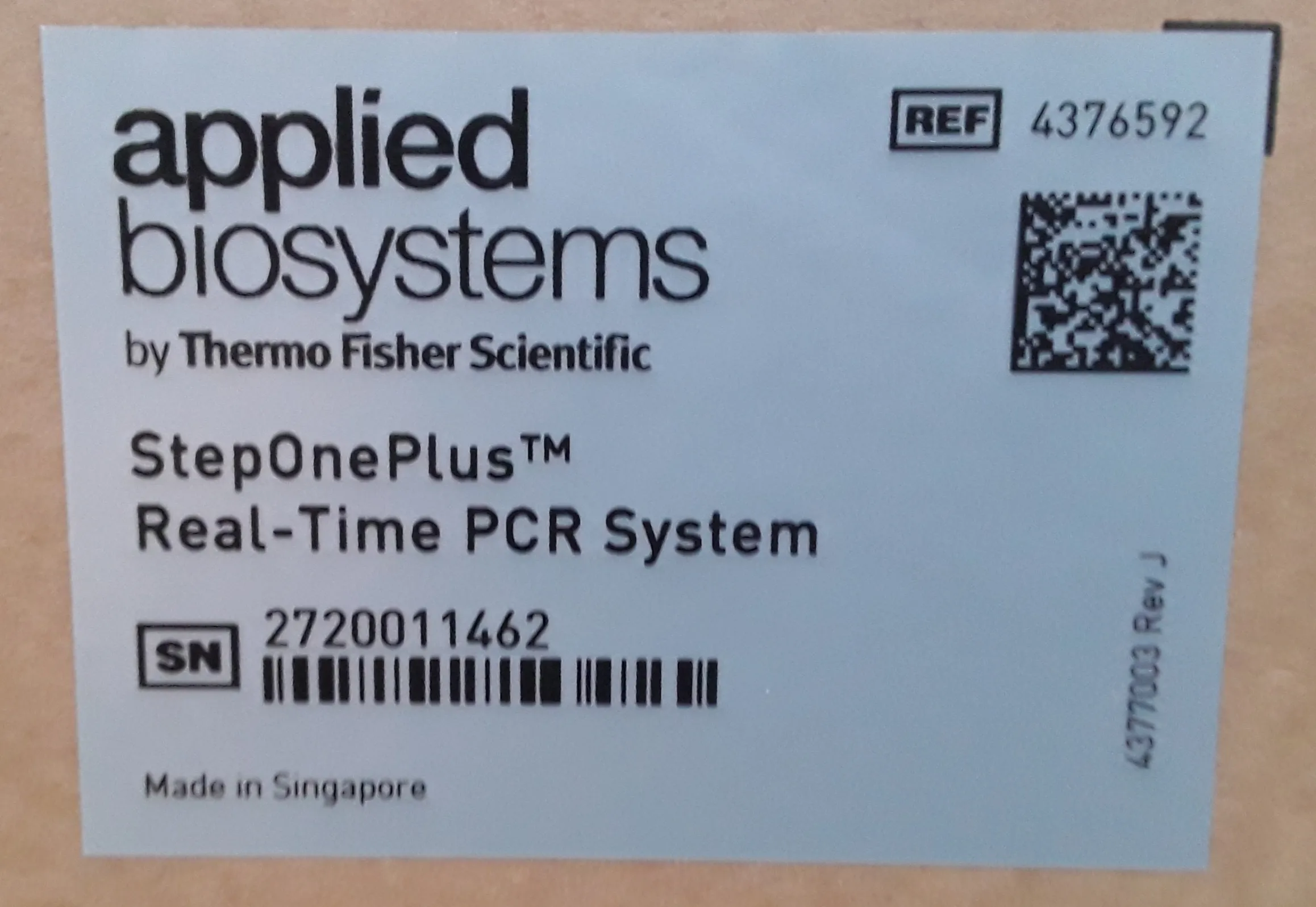 Applied Biosystems 4376592 StepOnePlus Real-Time PCR System