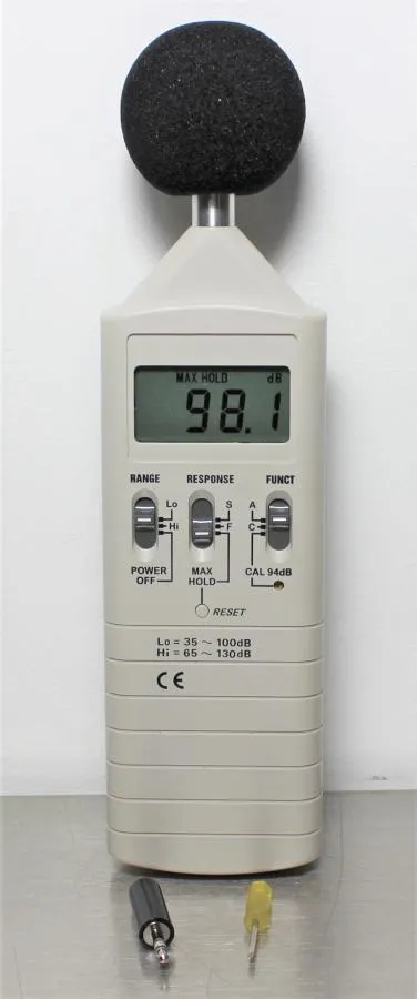 Traceable Digital Sound Level Meter in Case