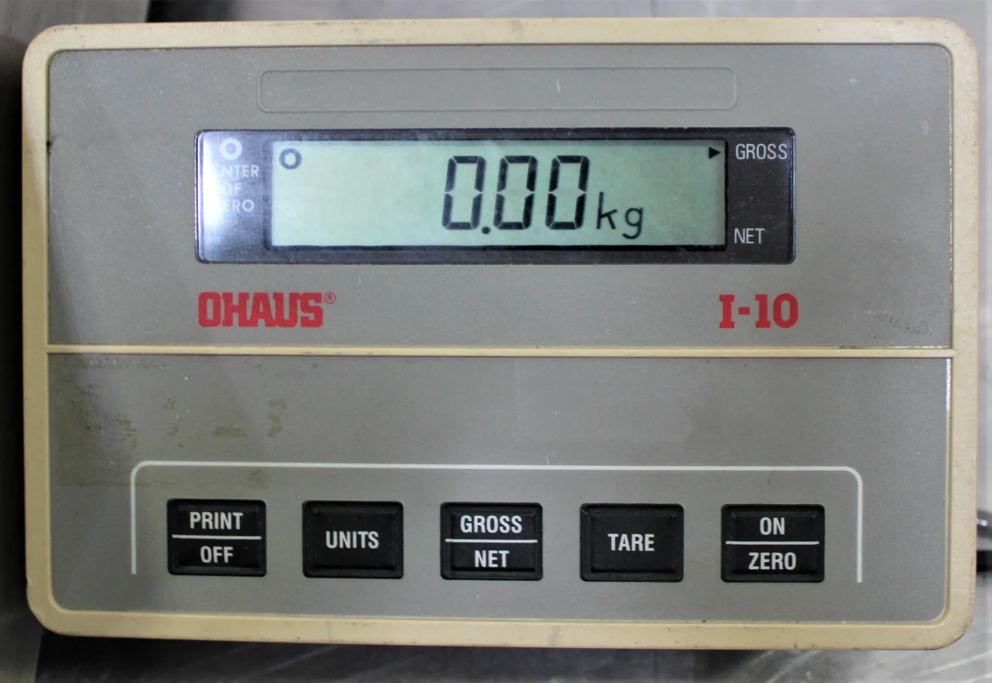 Ohaus B250S Bench Scale / Floor Scale 500LBS 0.05LBS Readability VG (Very Good) Used