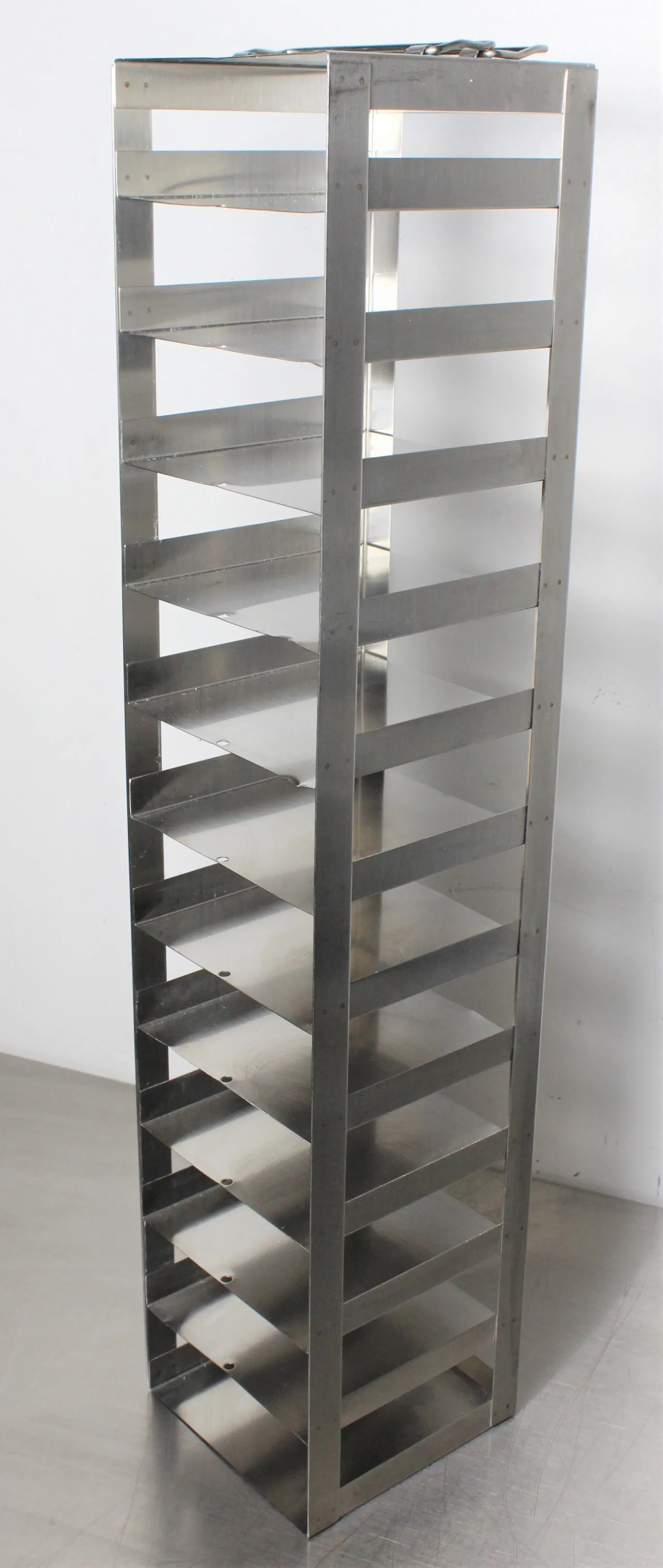 Used Upright Freezer Rack 12-Compartment