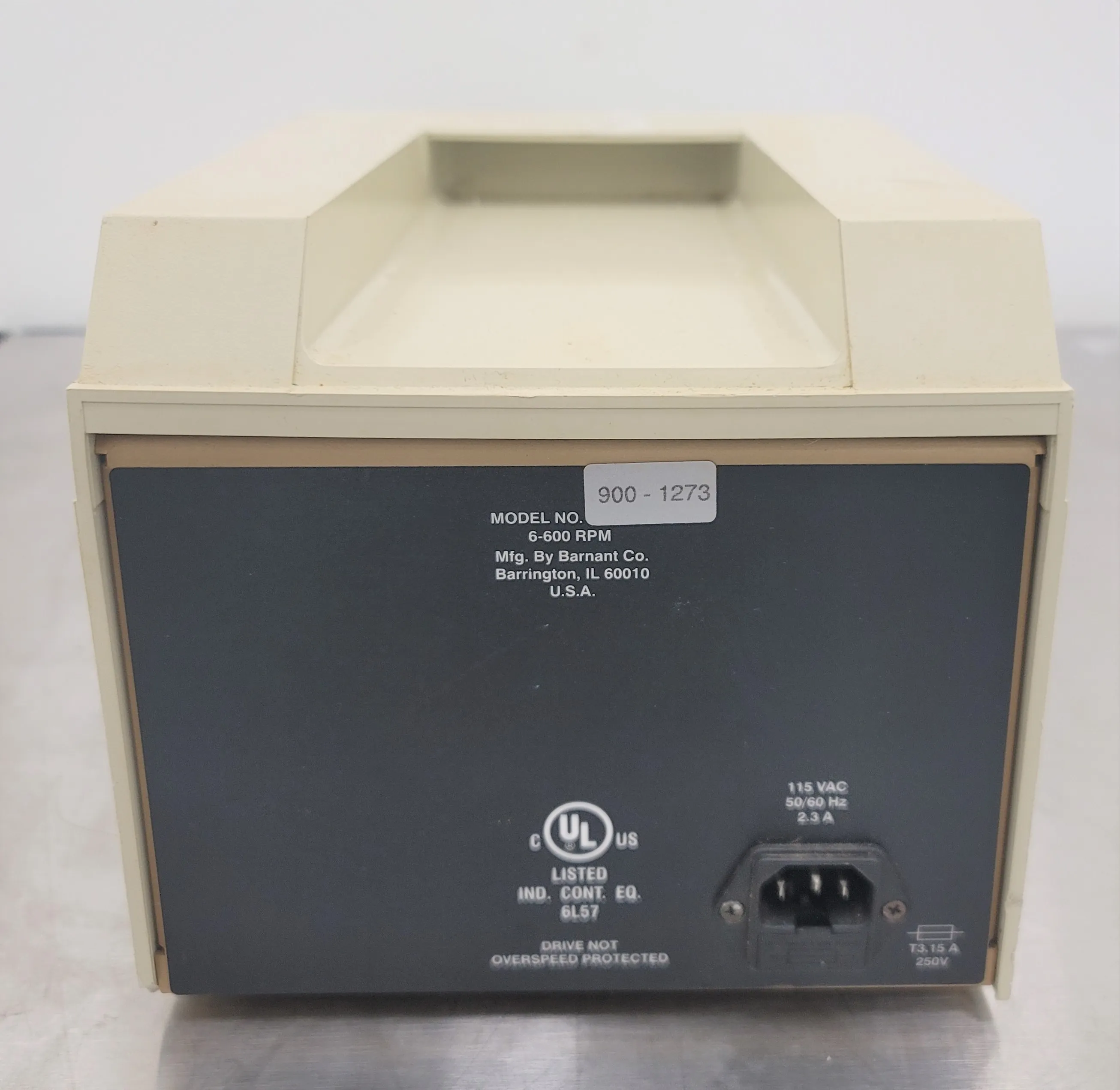 Cole Parmer MasterFlex Console Drive 900-1273 Peristaltic Pump