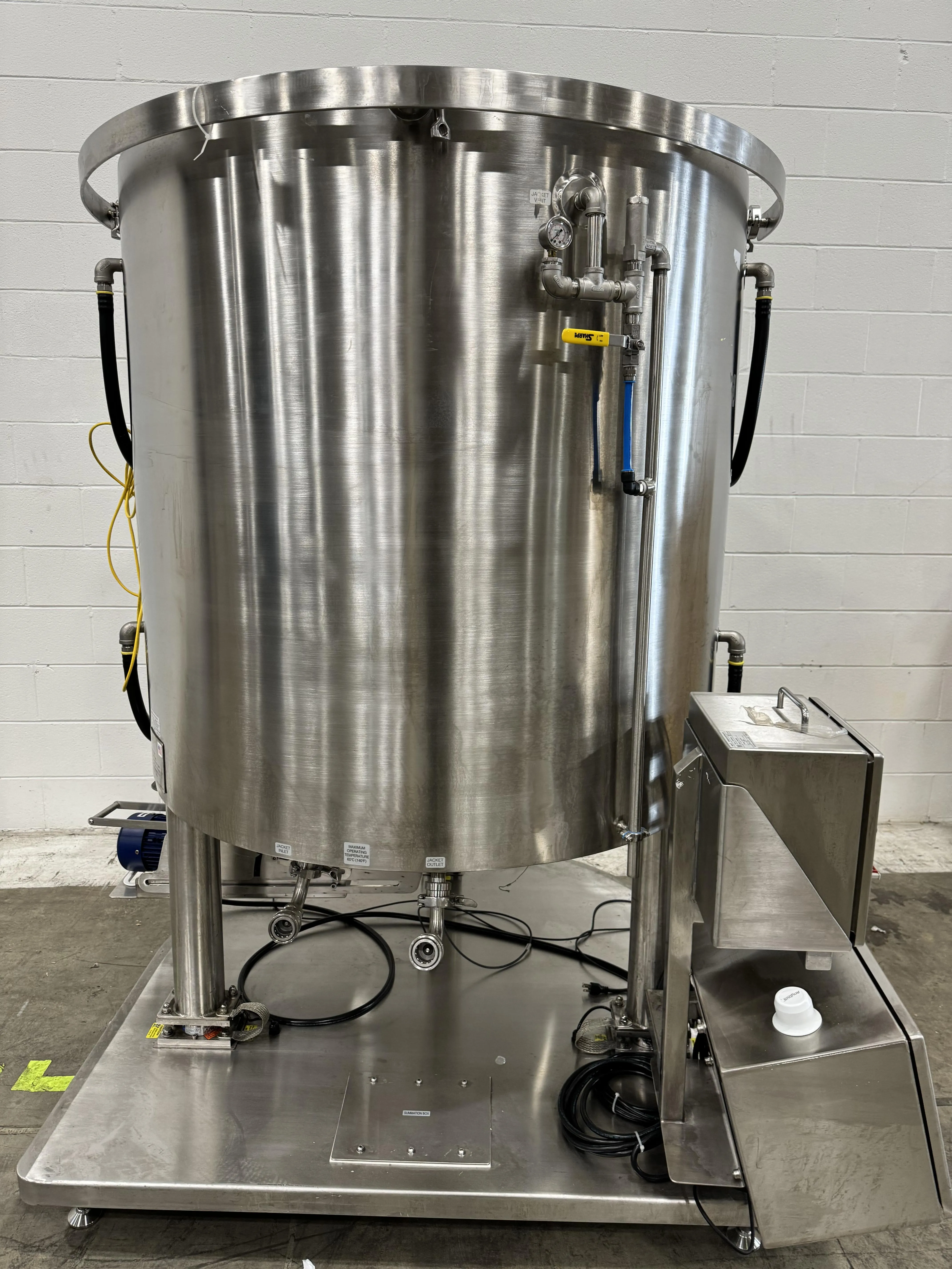 Millipore Mobius Power Mix 1000L P/N MXRJ1000TLA Single-Use Mixing System