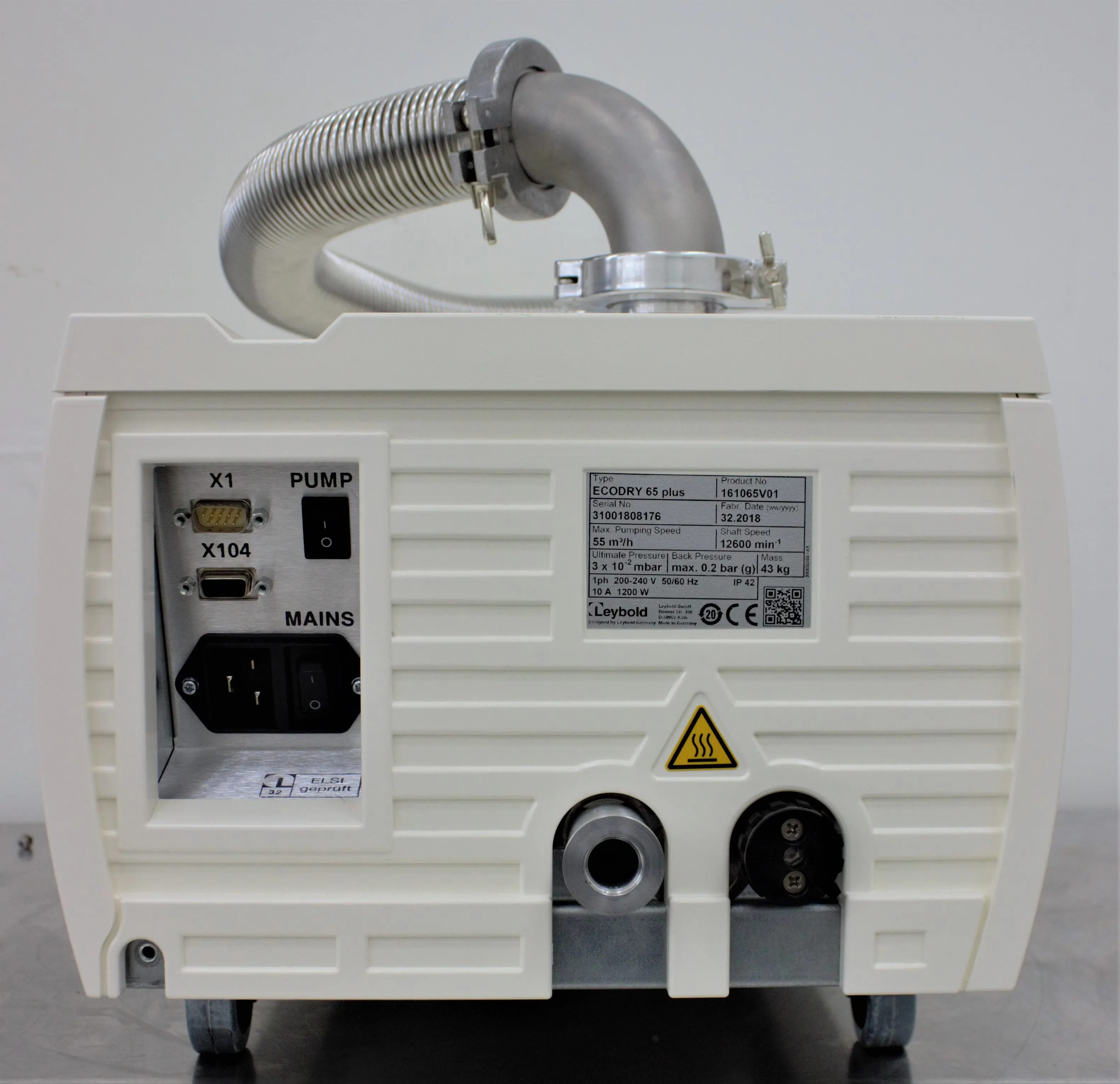 Leybold Eco Dry Plus Multi-Stage Roots Pump Vacuum Pump