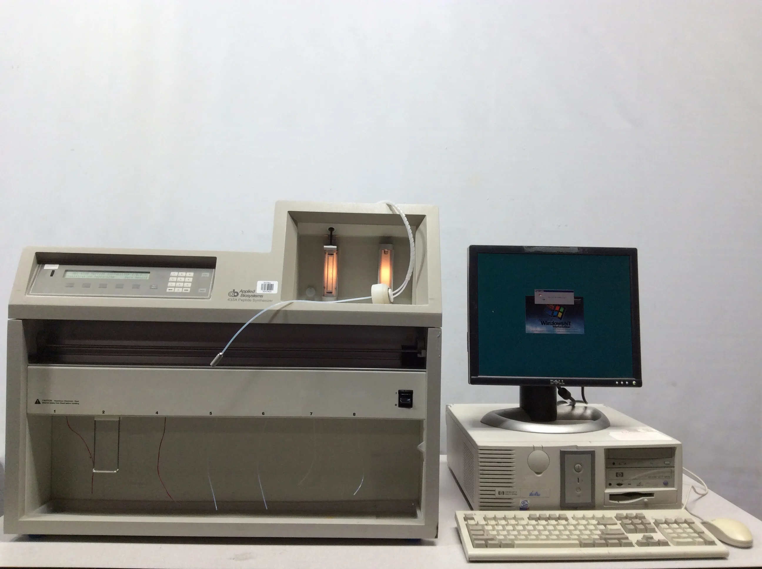 Applied Biosystems 433A Peptide Synthesizer With Computer