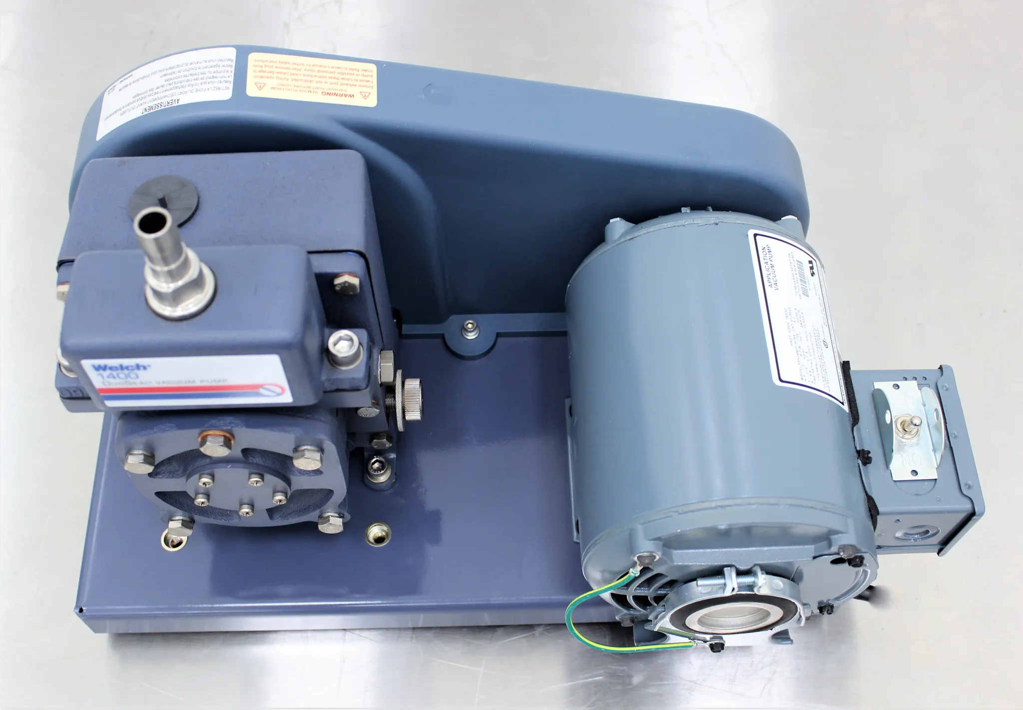 Welch 1400B-01 DuoSeal Belt Drive Rotary Vane Vacuum Pump