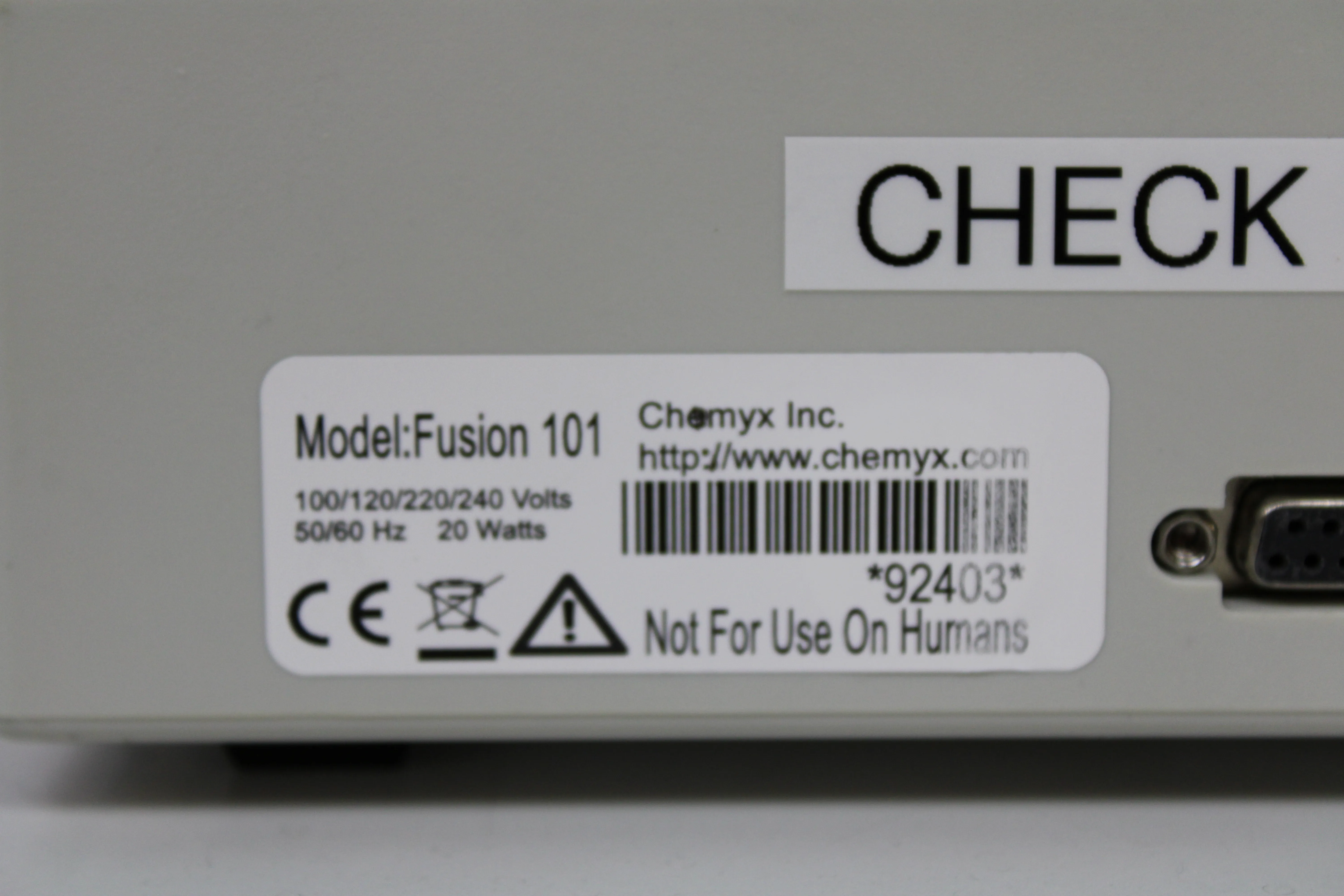 Chemyx Fusion 101 Syringe Pump - Used Laboratory Equipment - REUZEit Netherlands