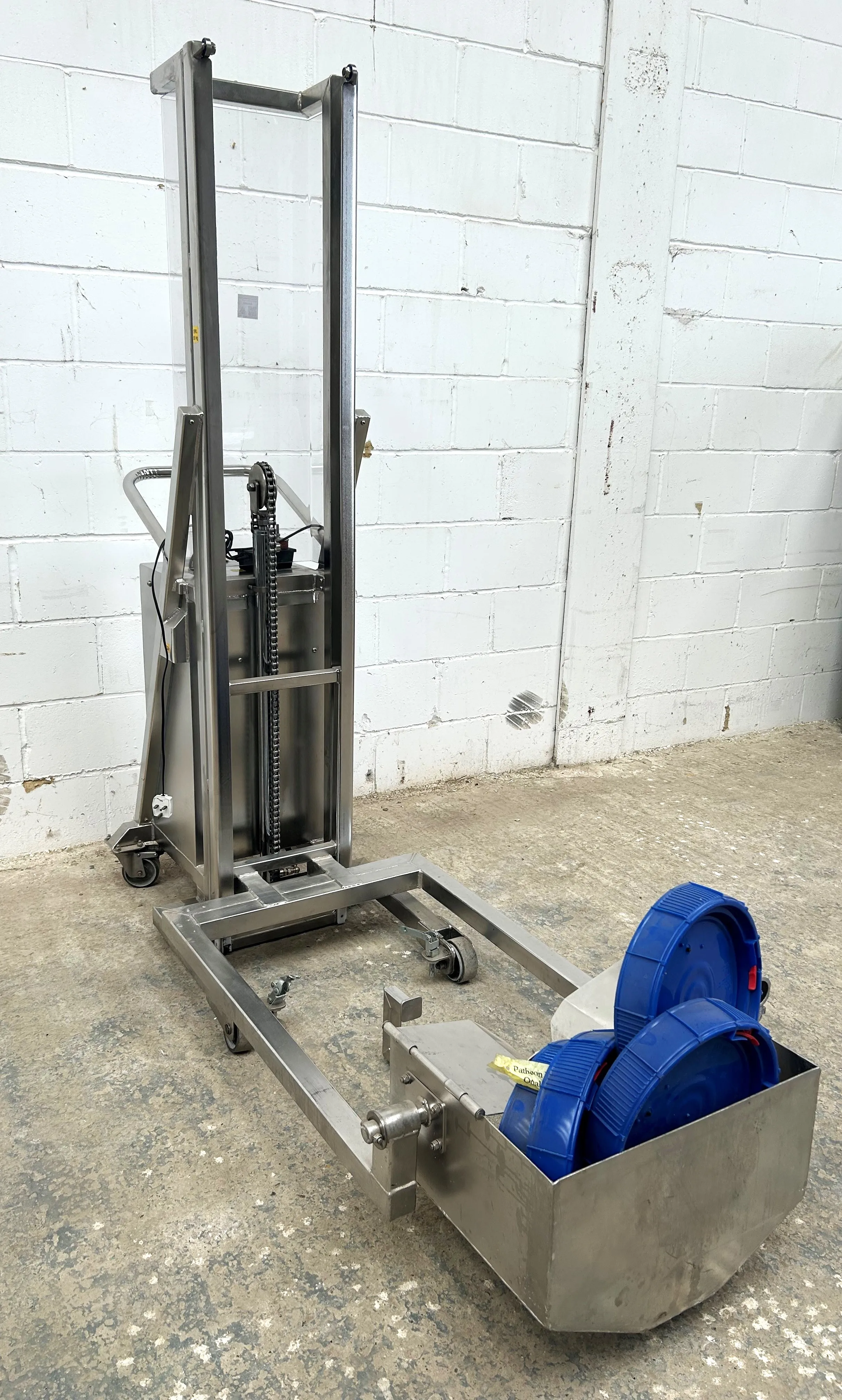 Used STS Drum Lift SWL 55kg Laboratory Equipment