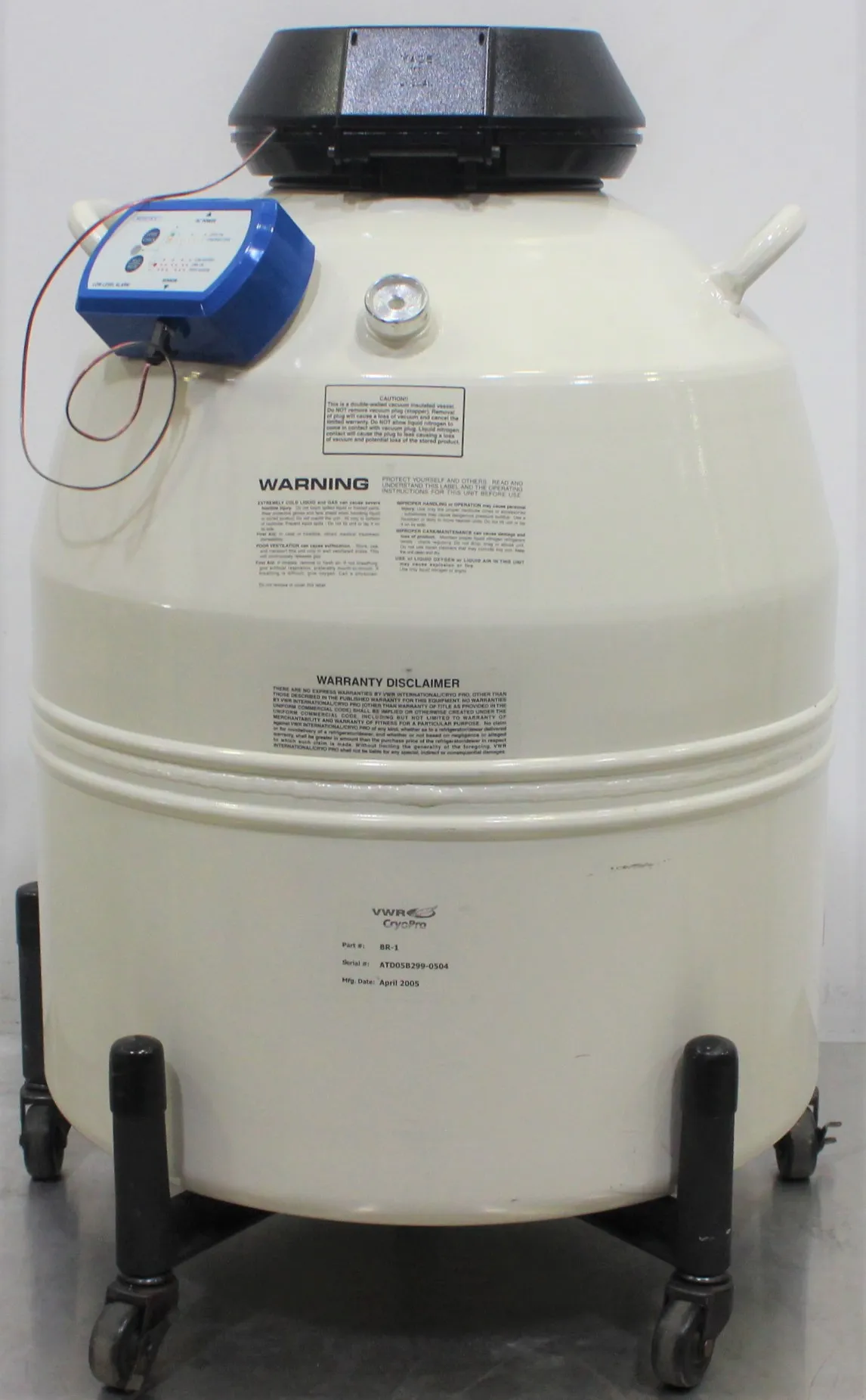 VWR CryoPro BR-1 Liquid Nitrogen Dewar