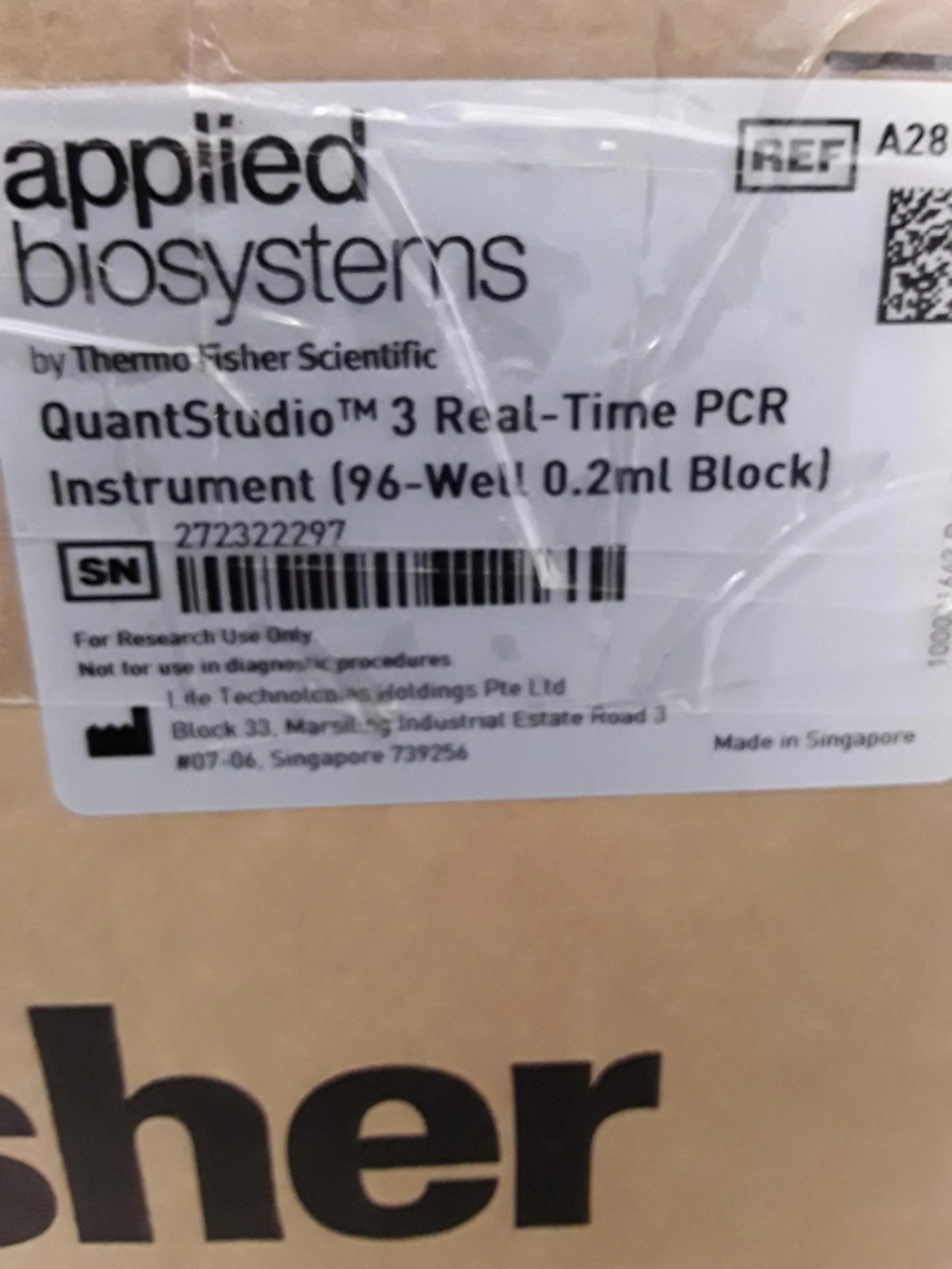 Applied Biosystems QuantStudio 3 Real-Time PCR System A28132