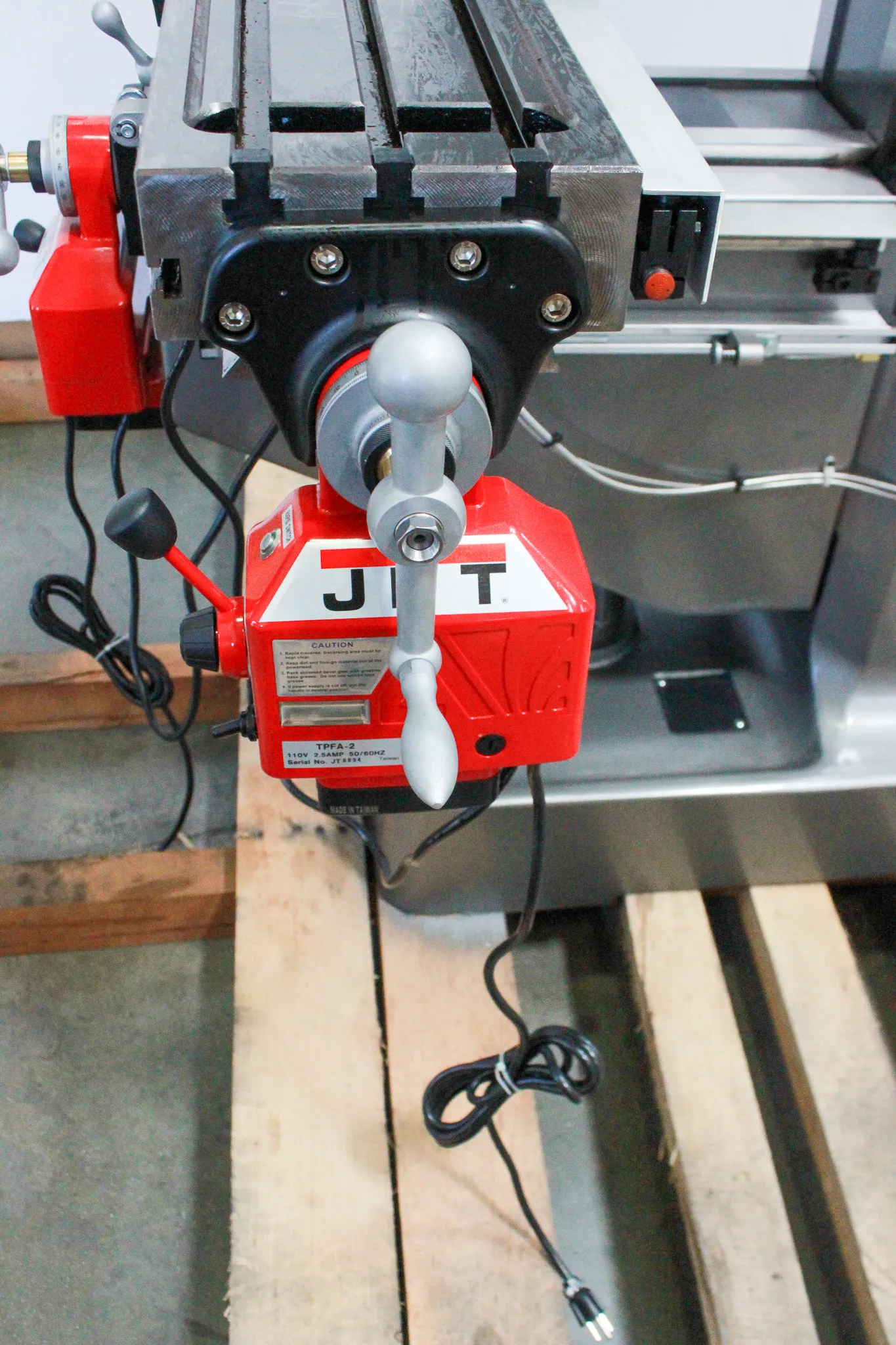 Jet Step Pulley Milling Machine 9 x 42in Model JTM-2