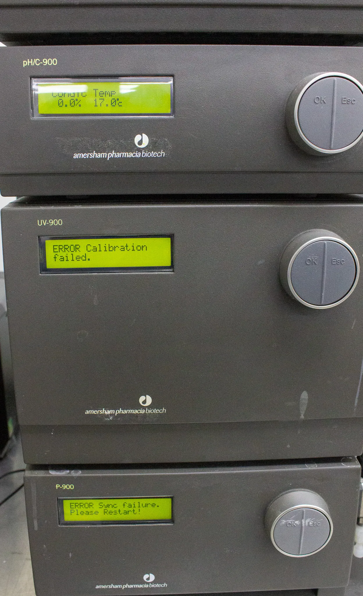 Amersham Pharmacia Biotech AKTA Purifier FPLC System