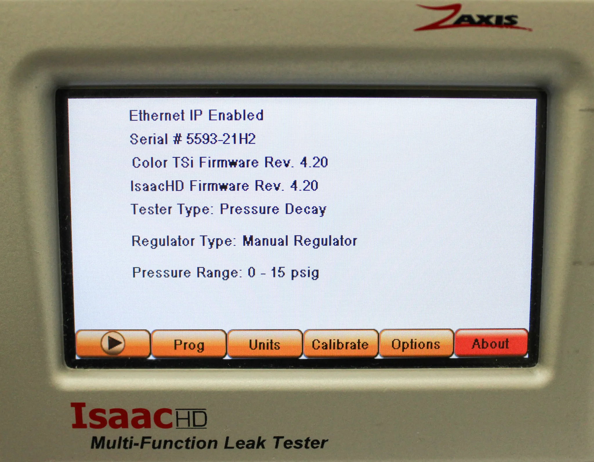 Zaxis Issac-HD-PD Multi-Function Leak Tester