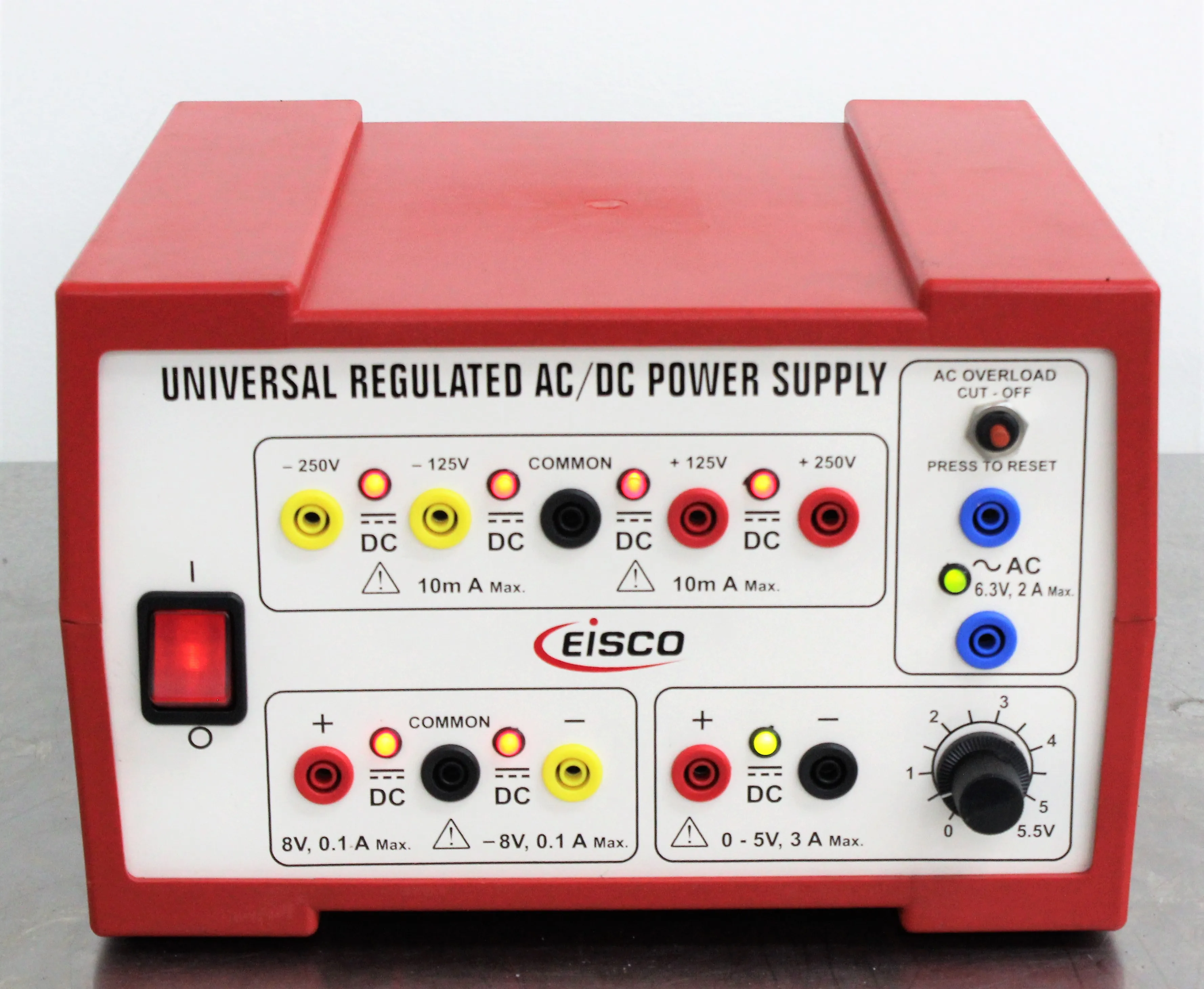 Eisco ESR-UV 1339 Universal Regulated AC/DC Power Supply