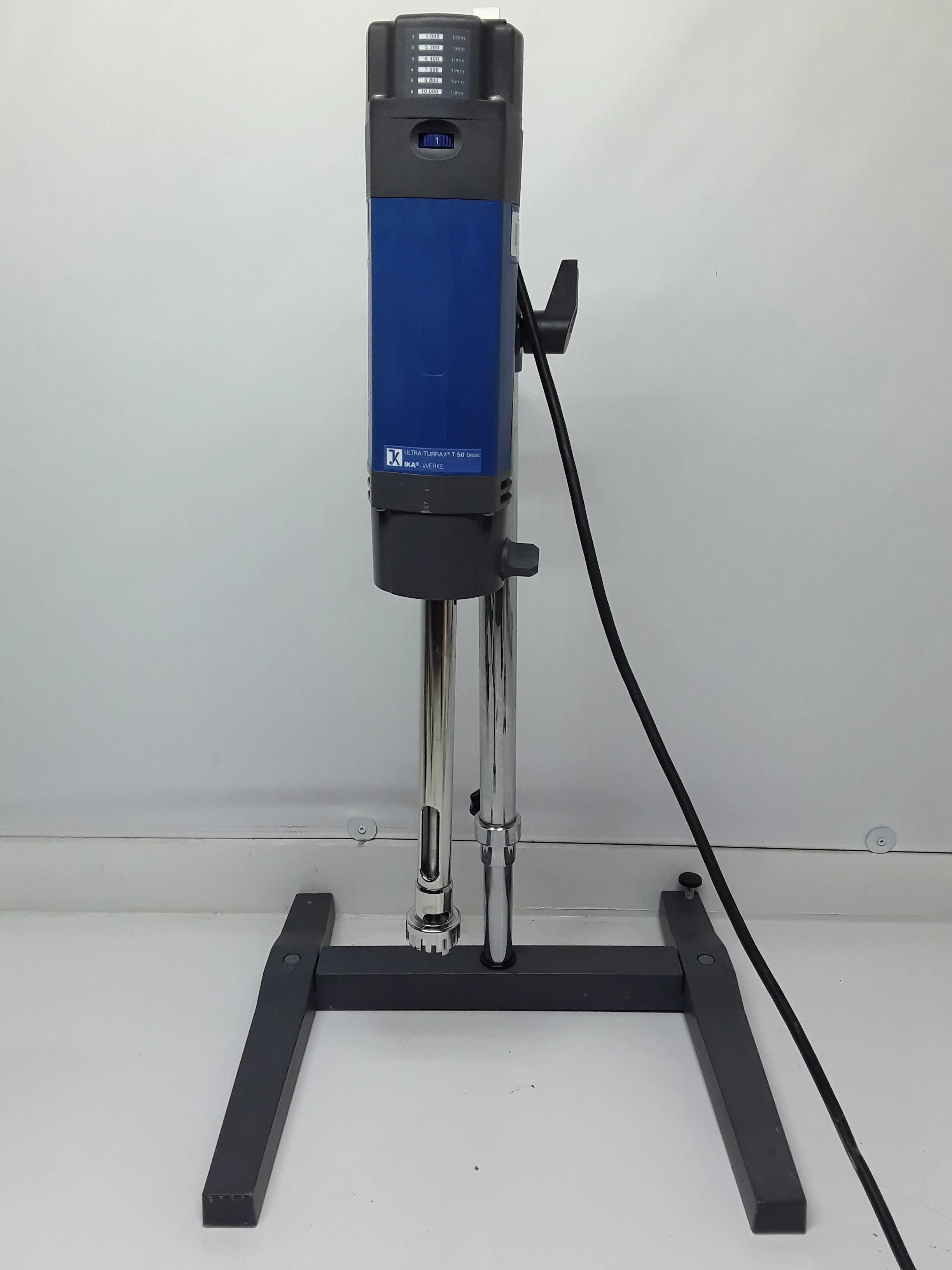 IKA T50 Basic High-Speed Laboratory Homogenizer, Used, 30-Day Warranty