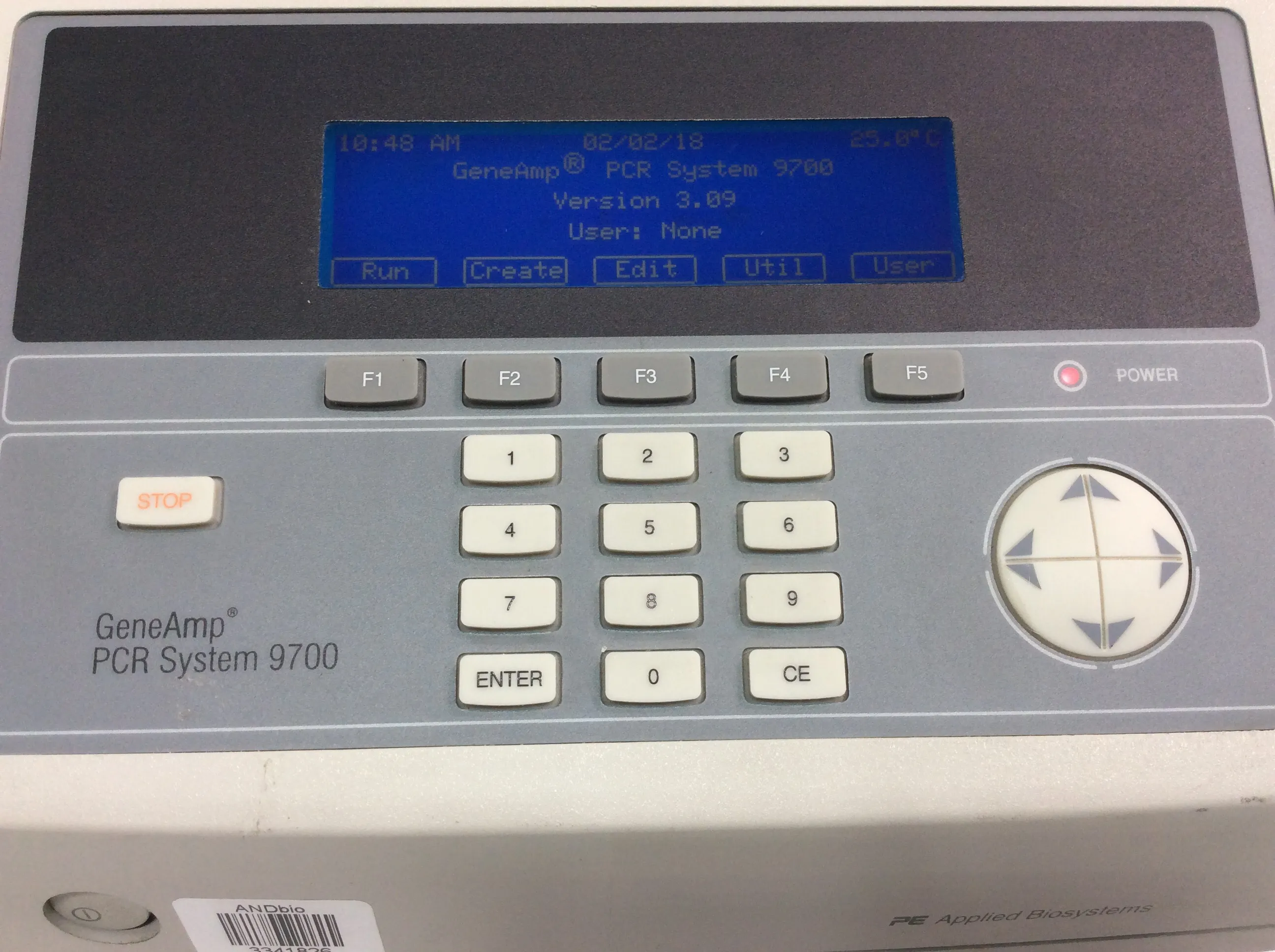 Applied Biosystems GeneAmp PCR System 9700 Base Module