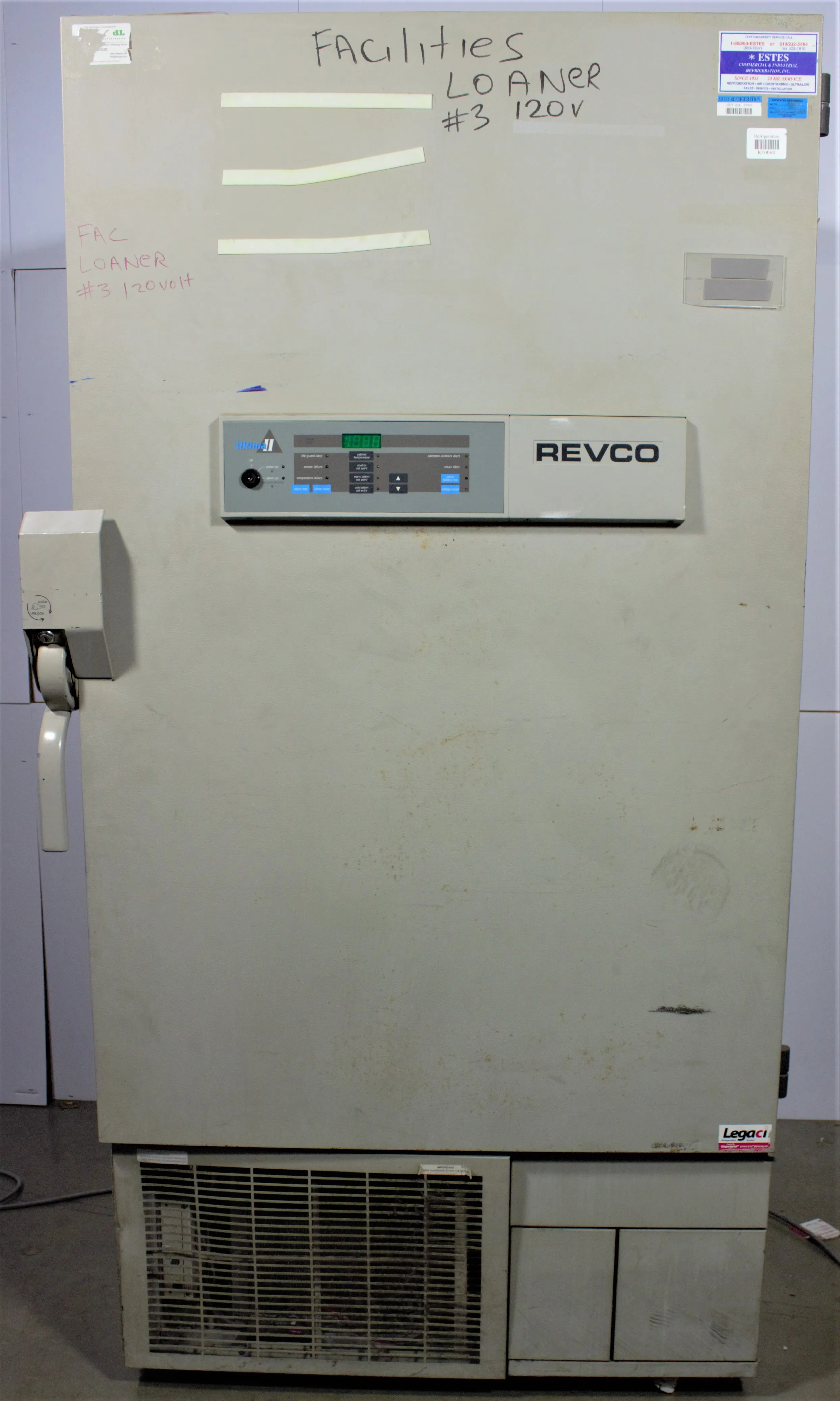 Revco Lab Freezer ULT2186-9-A35 ULT -80 Refrigerator