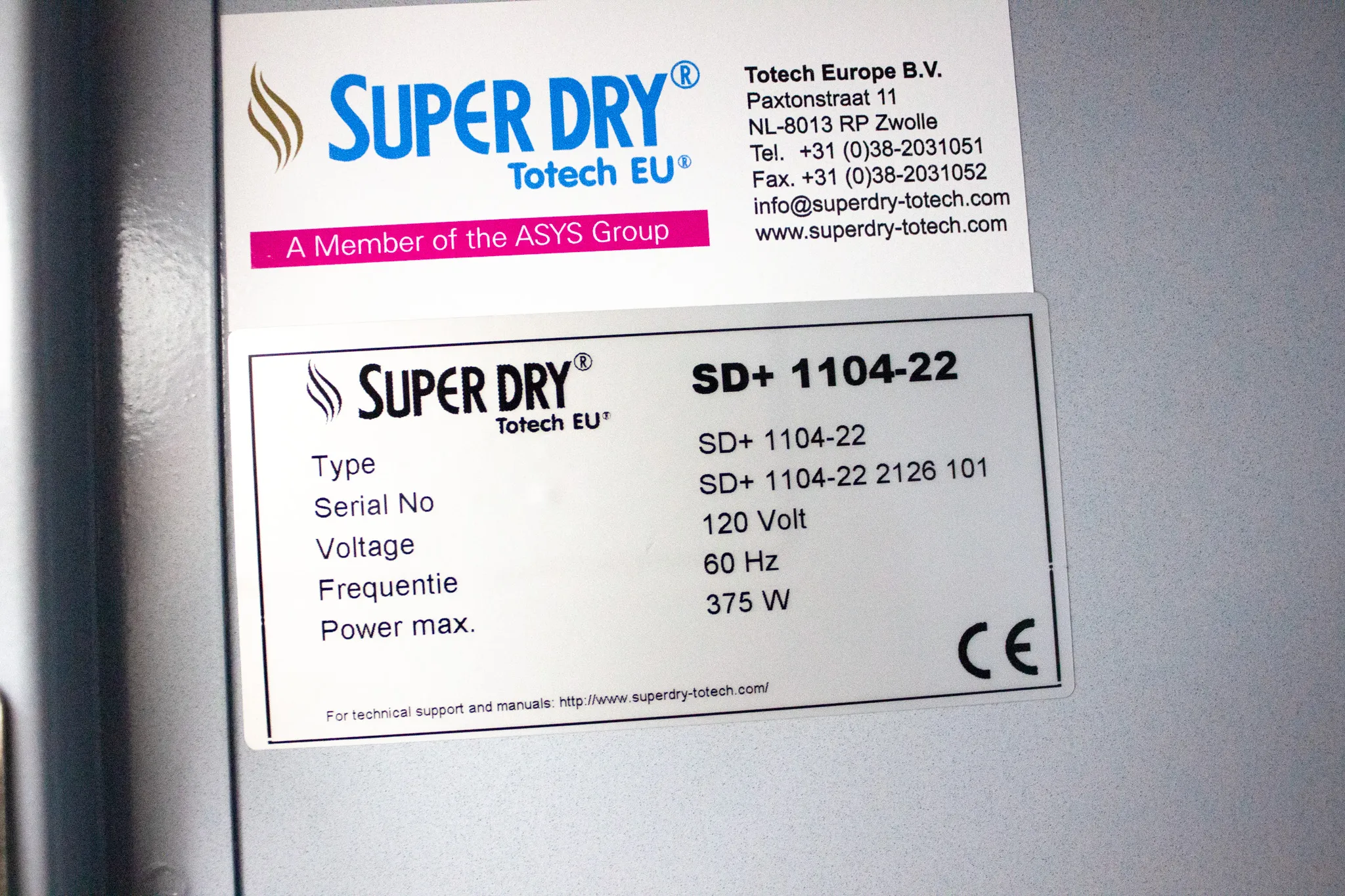 Totech SuperDry Storage Cabinet SD+ 1104-22