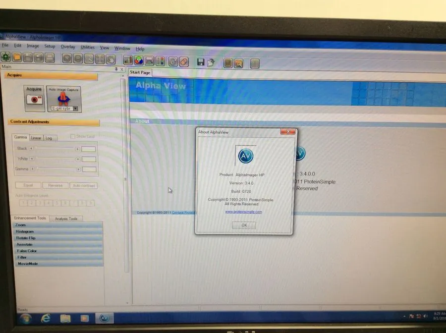 Proteinsimple AlphaImager HP Automated Gel Imaging System - Used Laboratory Equipment