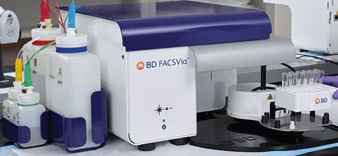 BD FACSVia Flow Cytometry System w/2 Lasers: Blue/Red Flow Cytometer