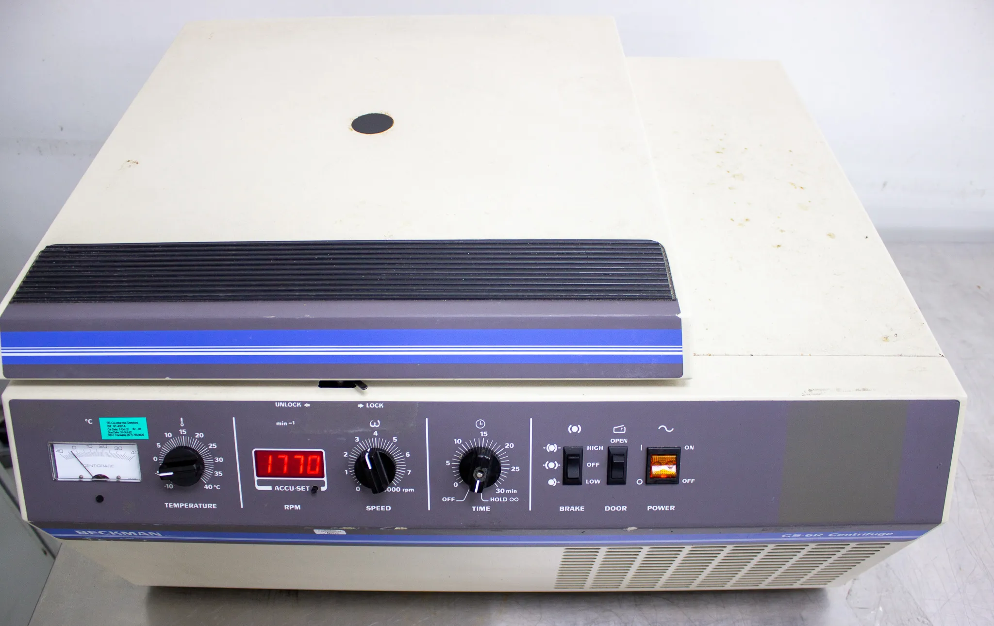 Beckman GS-6R Refrigerated Benchtop Centrifuge 362114