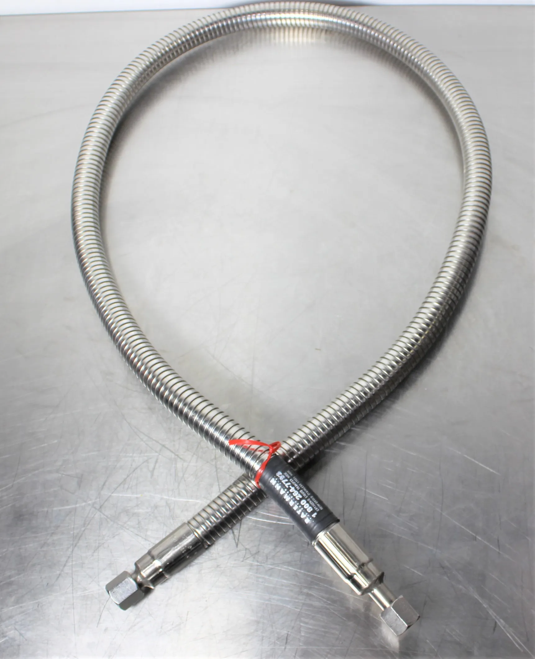 Ratermann Cryogenic Liquid Transfer Hose 70 Inch - Used Laboratory Accessory