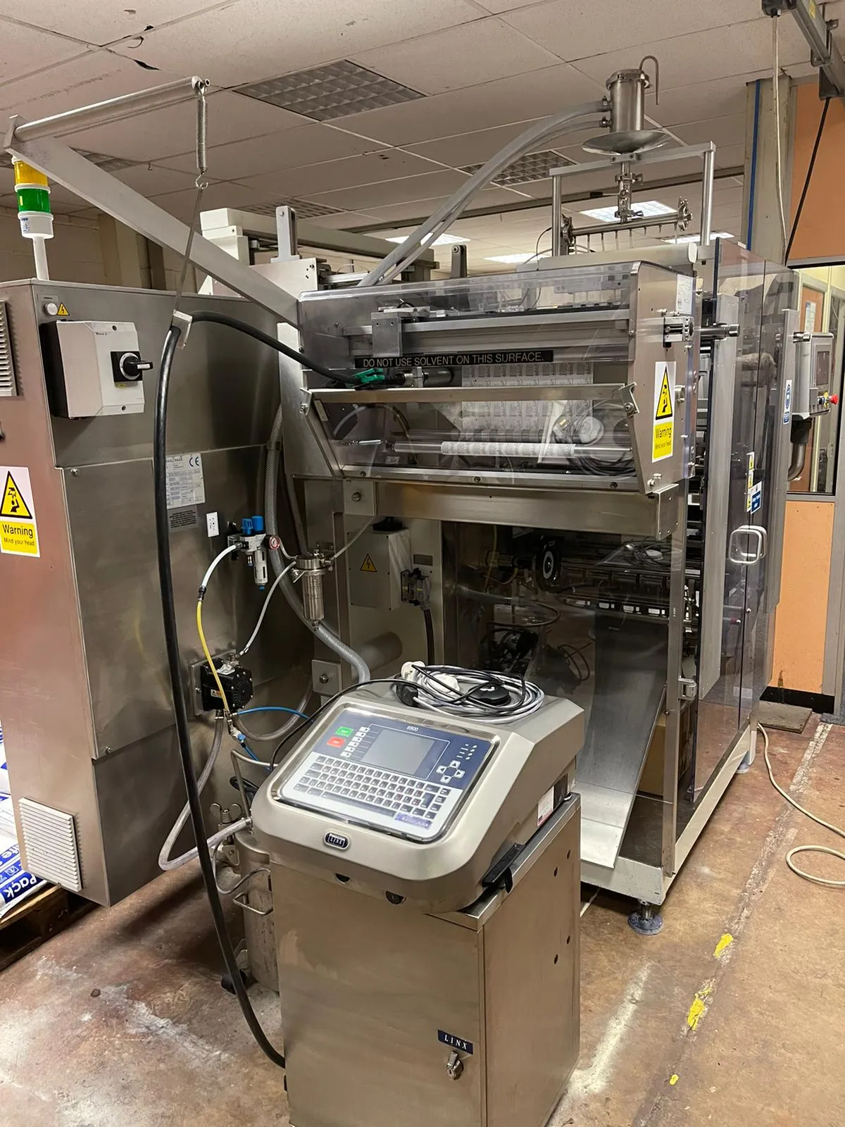 Universal Gamma M8L Swab Pharmaceutical Tablet Packaging Machine 50Hz UK