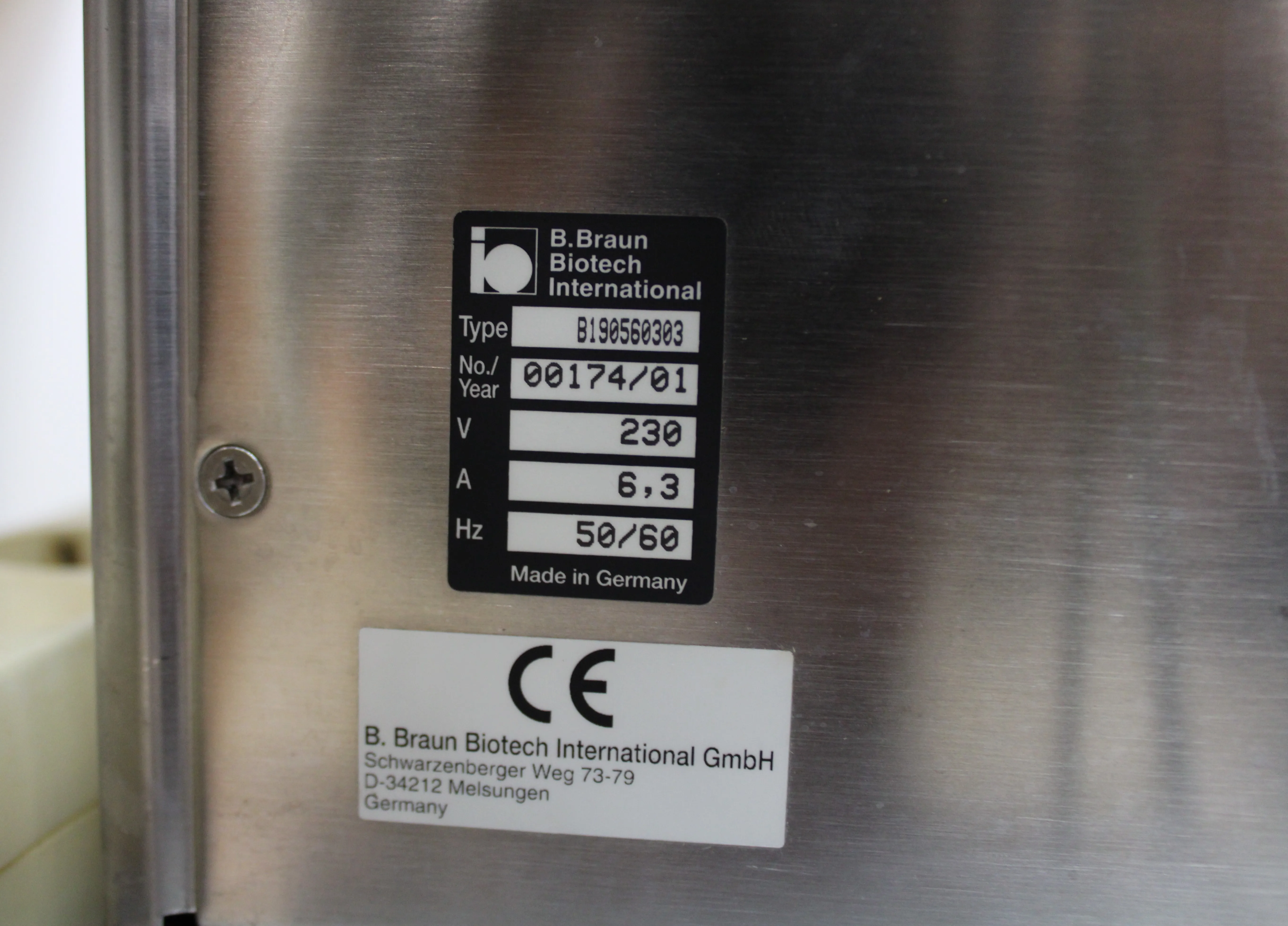 B Braun Fermenter Control System