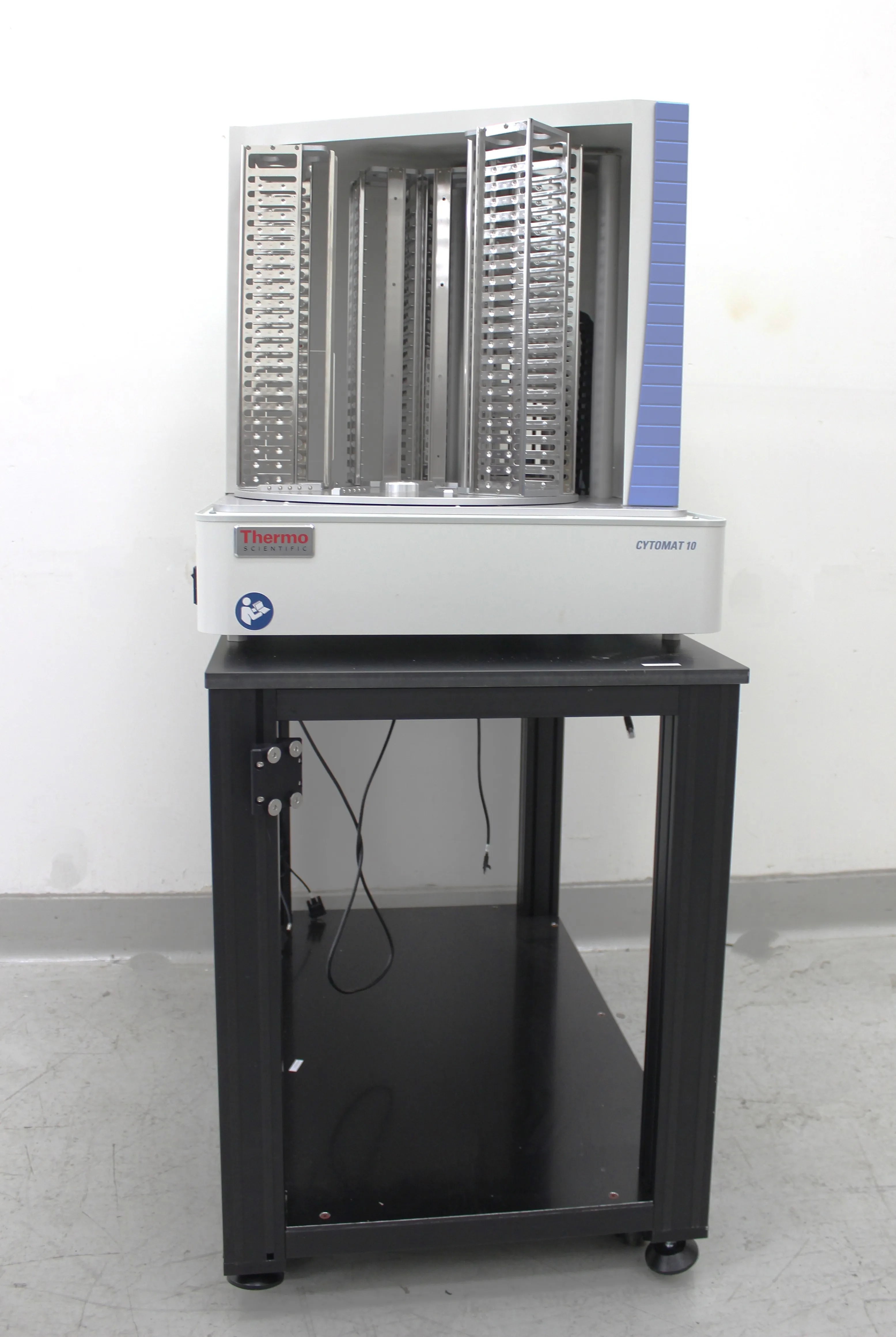 Thermo Scientific Cytomat 10 Hotel B1 Ambient Storage Liquid Handling Plate Storage Unit on Custom Cart P/N 50143210