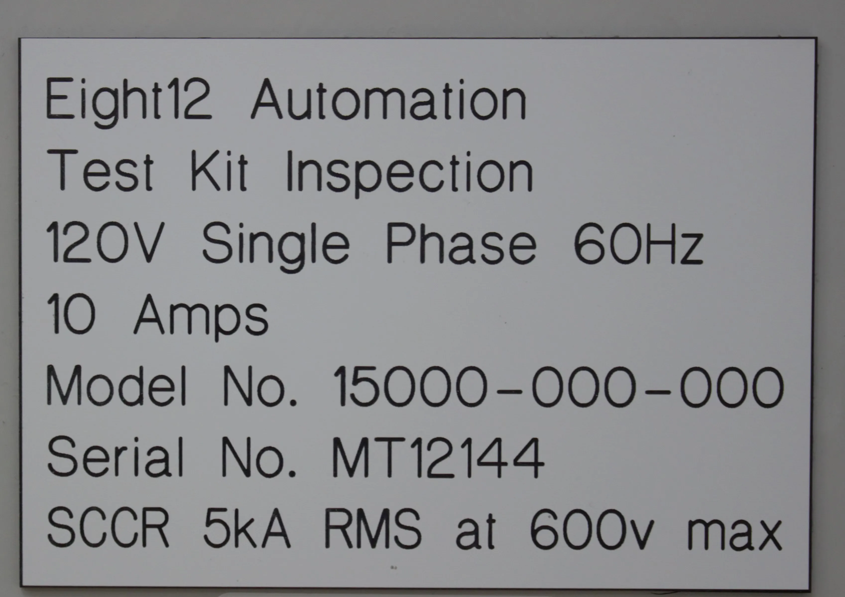 MesaBiotech 15000-000-000 Inspection Booth Vision System with IV2 Web Monitor