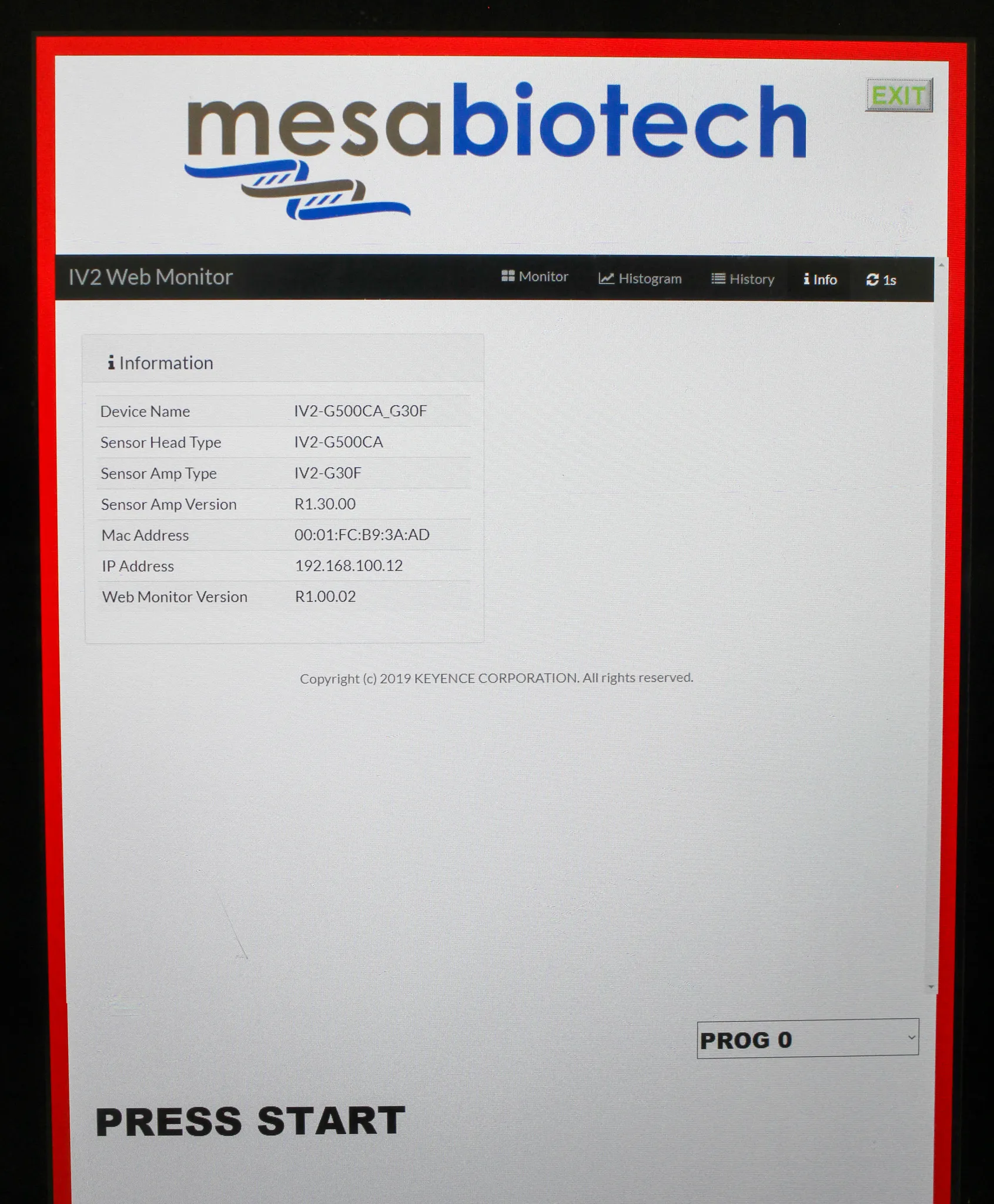 Mesa Labs 15000-000-000 Eight12 Automation Test Kit Inspection System