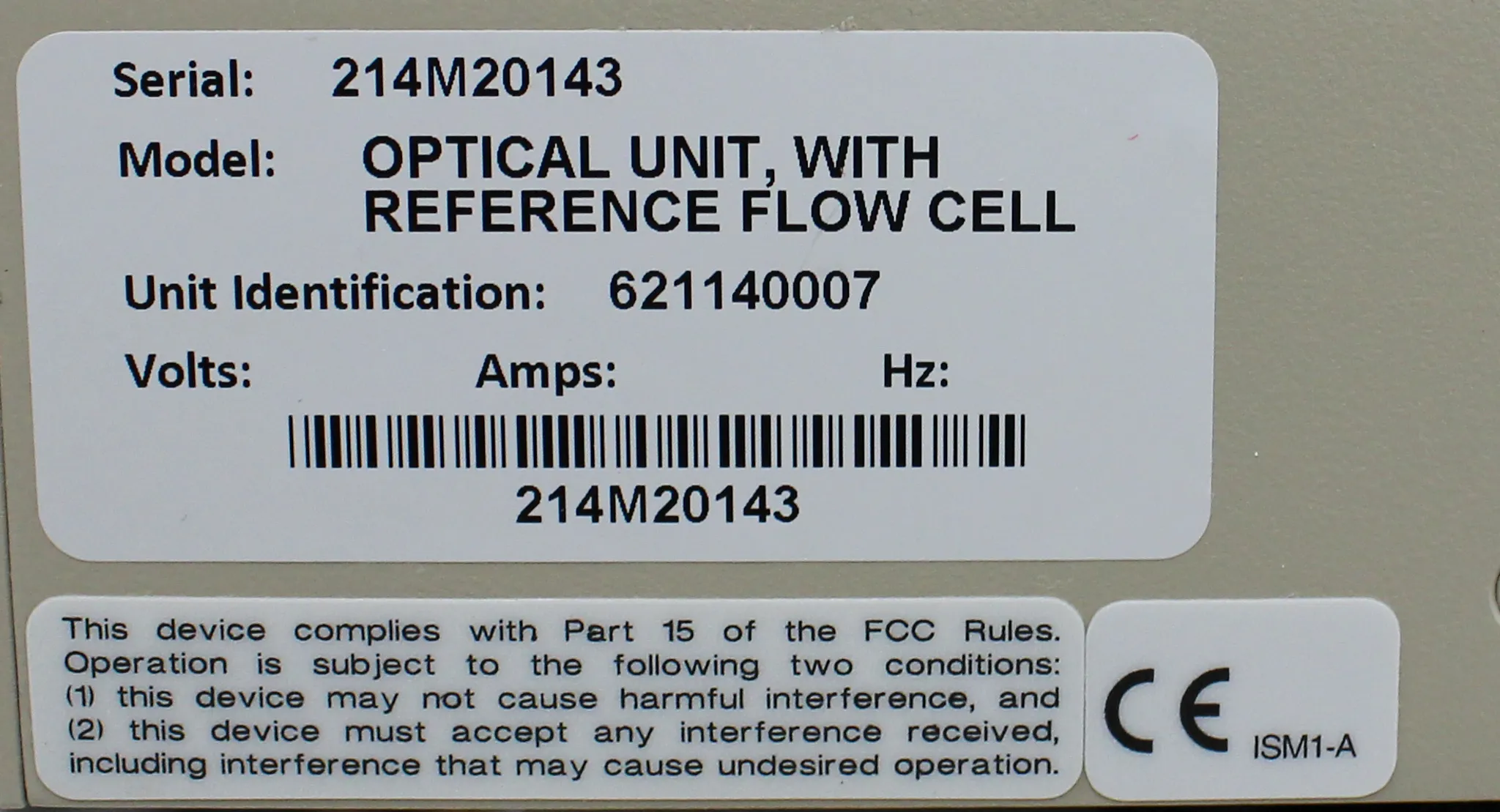 Brandel UA-6 UV/VIS Absorbance Detector