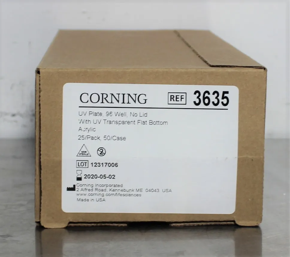 Corning 96-well UV-Transparent Microplate No Lid