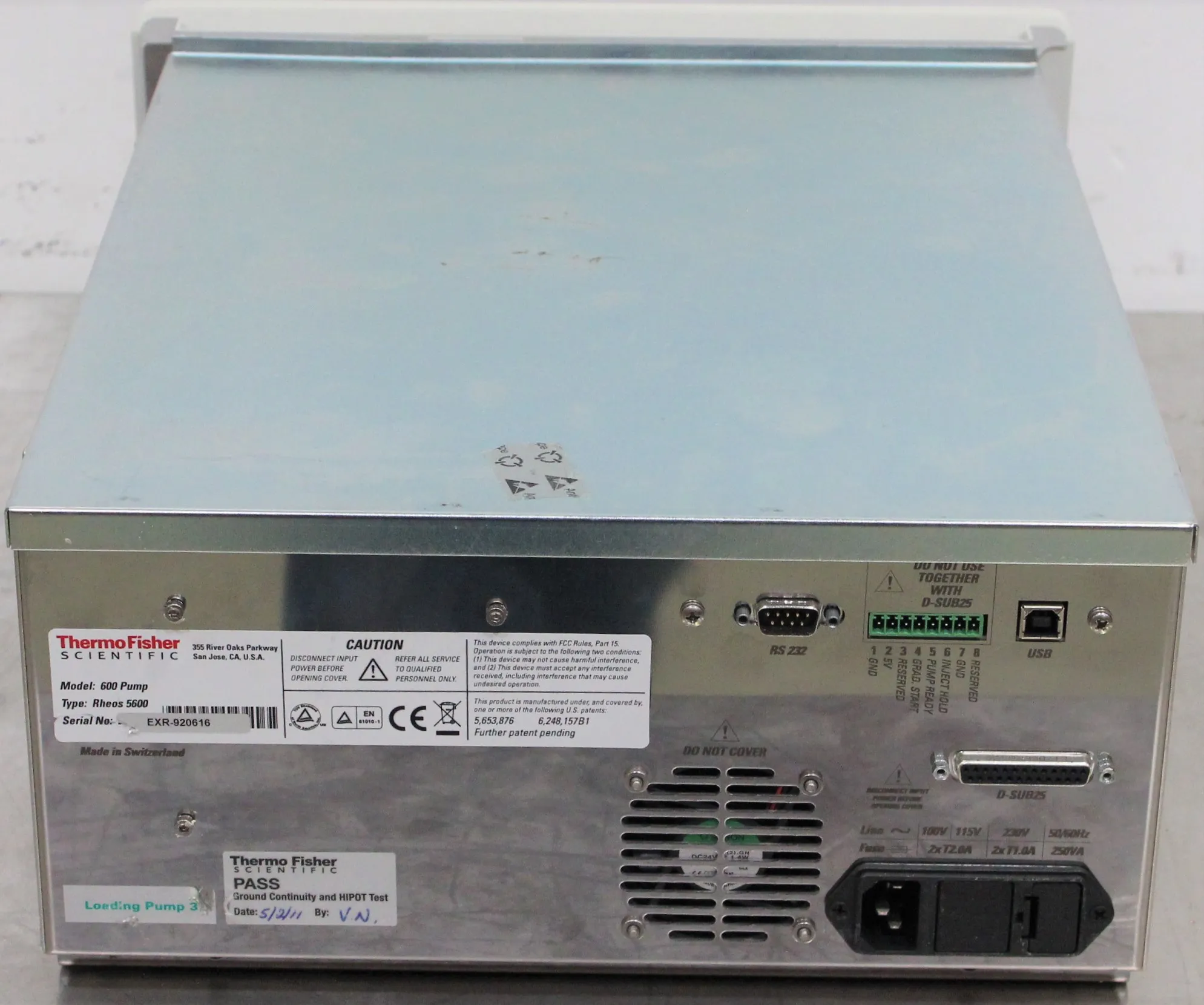 Thermo Fisher 600 Pump - Laboratory HPLC / FPLC / GC / CE Equipment