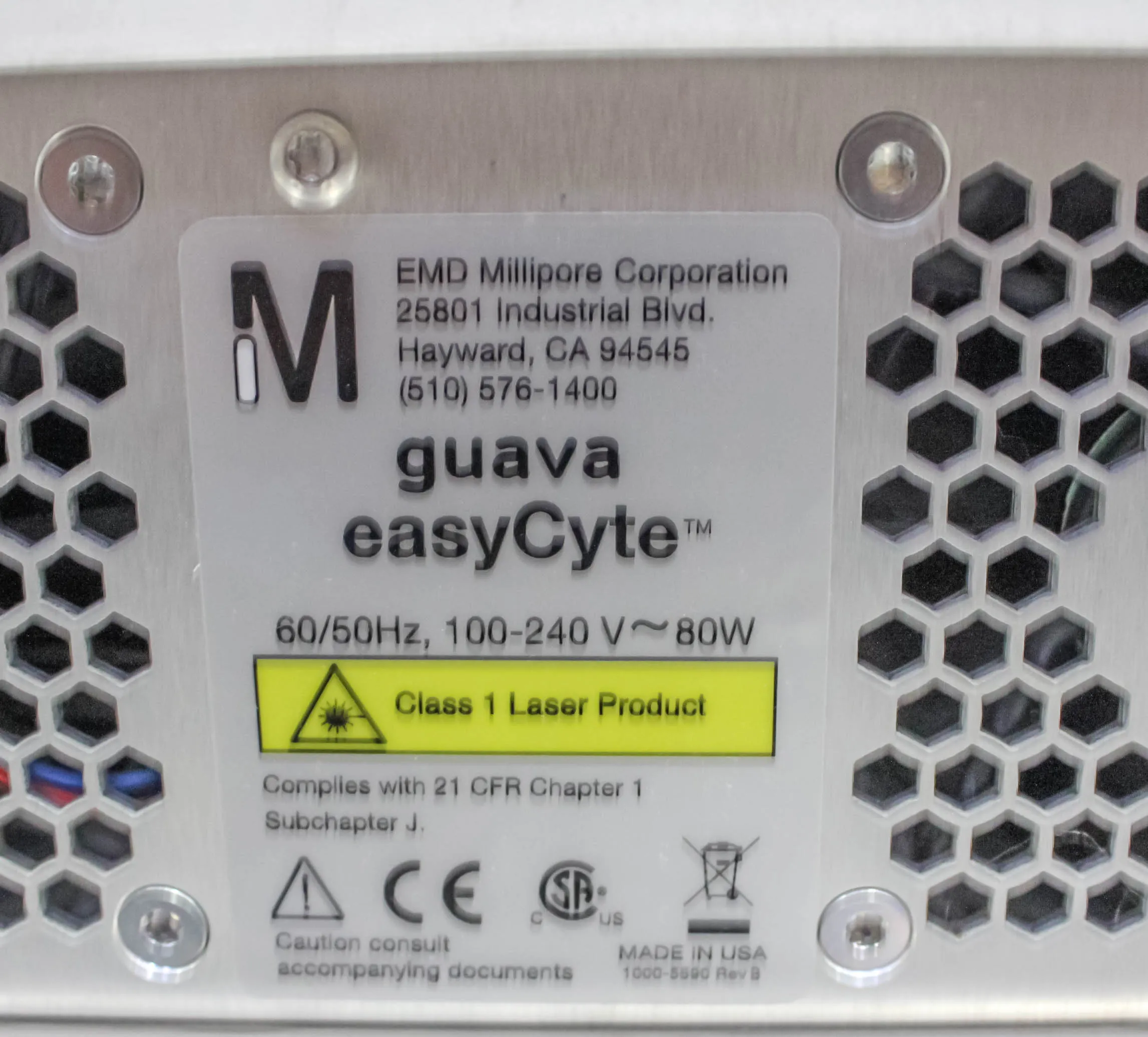 Millipore Guava EasyCyte 5 Flow Cytometer