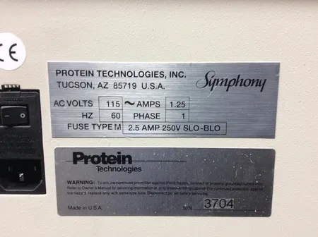 Protein Technologies Symphony Peptide Synthesizer